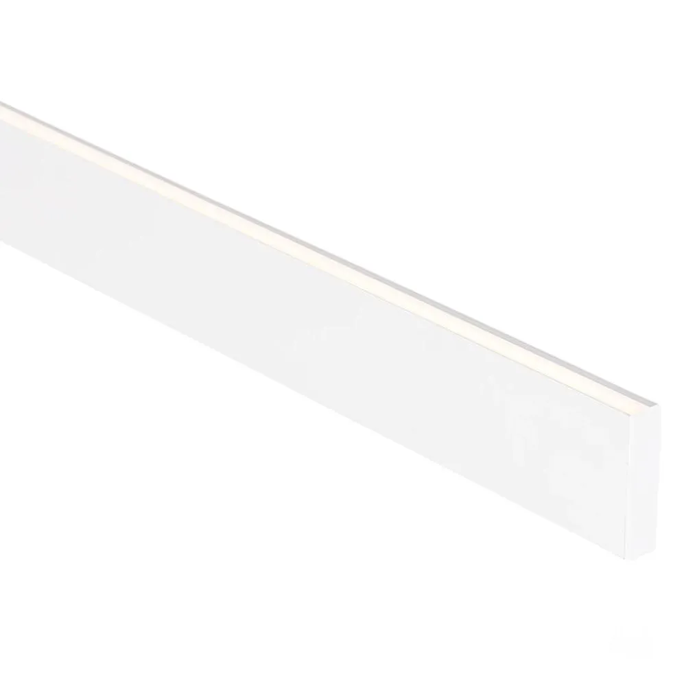 11mm x 45mm Black or White Side Mounted Aluminium LED Profile Havit Lighting - HV9694-1145-BLK,HV9694-1145-WHT