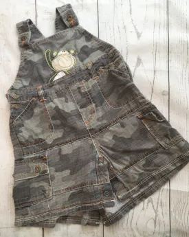 12-18 Months Camo Shortie Dungarees