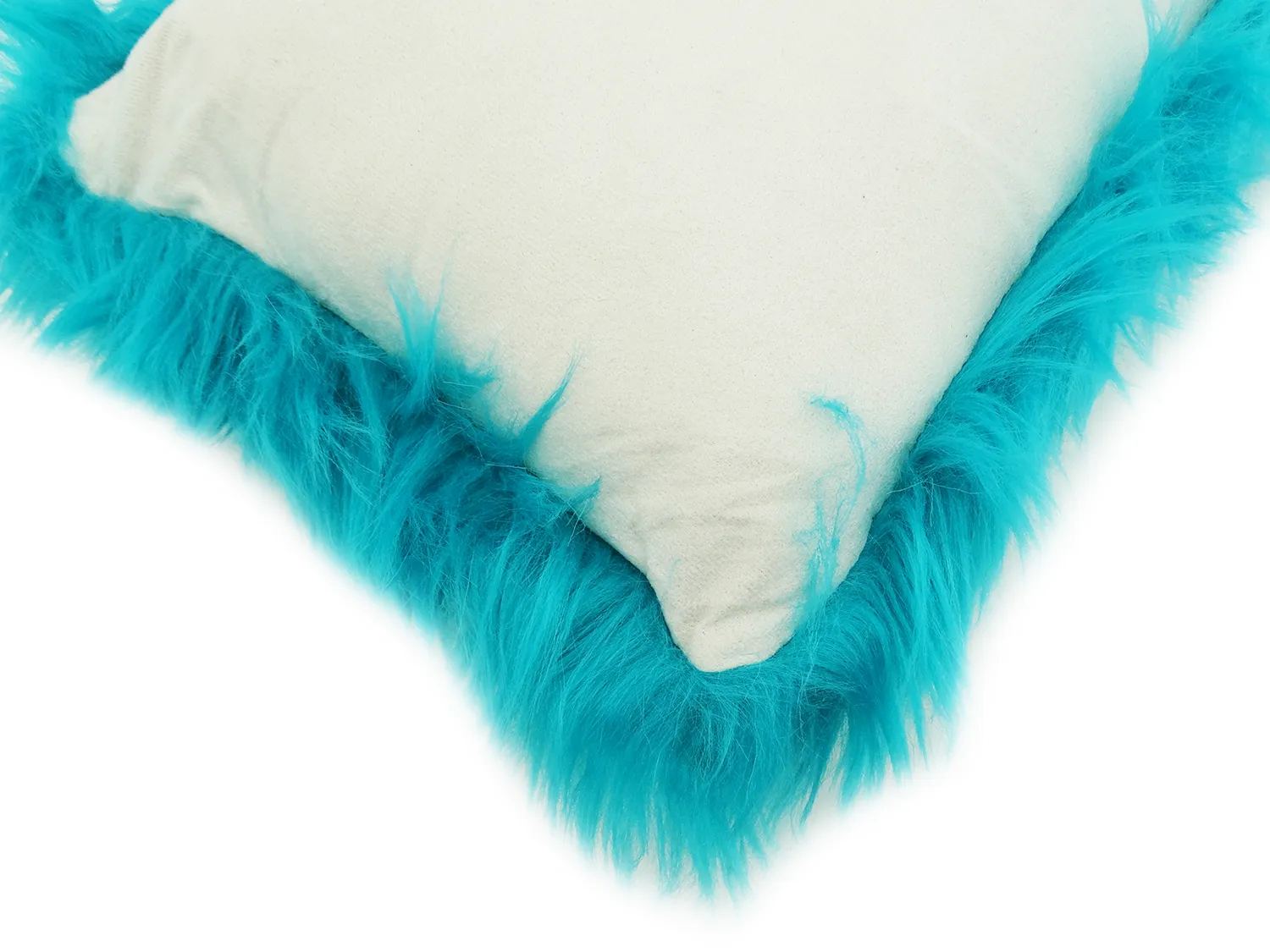 352051, Faux Fur Rectangle Fluffy Cushion