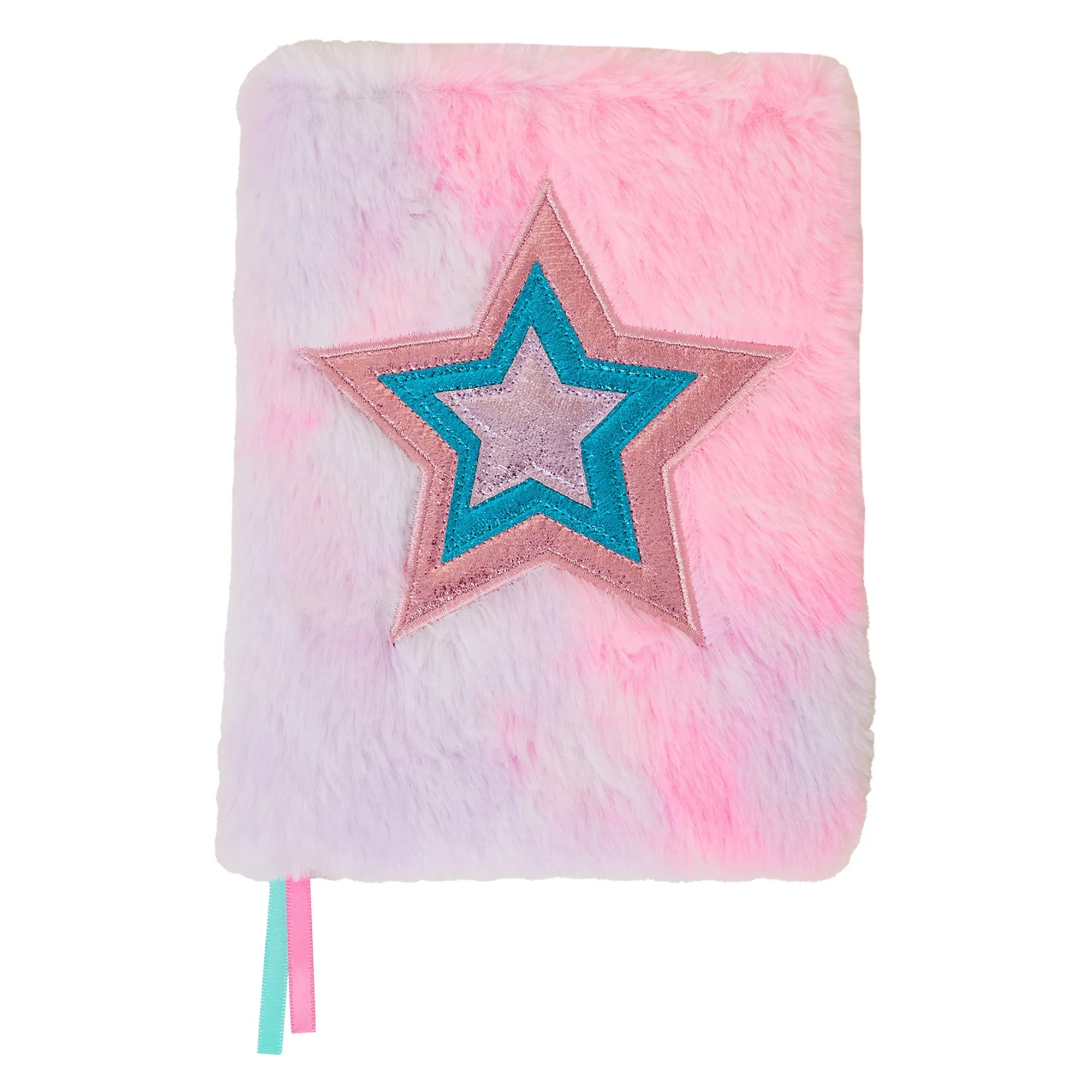 Accessorize London Girl Fluffy Star A5 Notebook