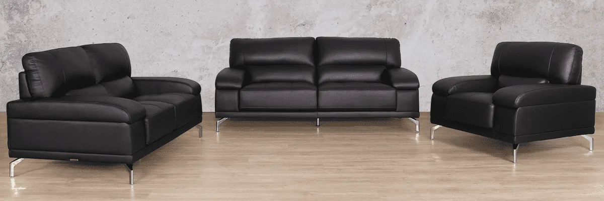 Adaline 3 2 1 Leather Sofa Suite