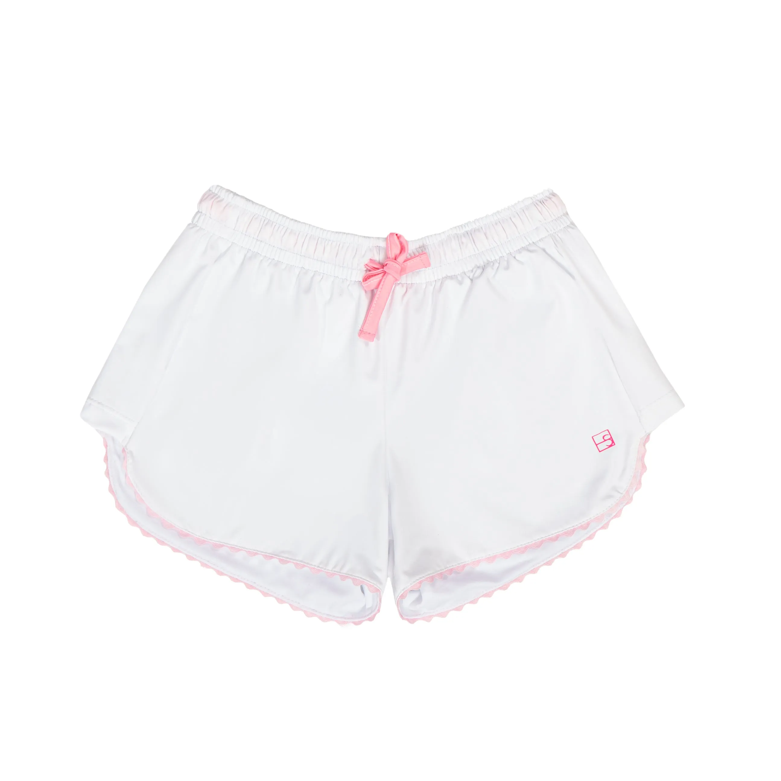 Annie Shorts | White Athleisure (13/14)