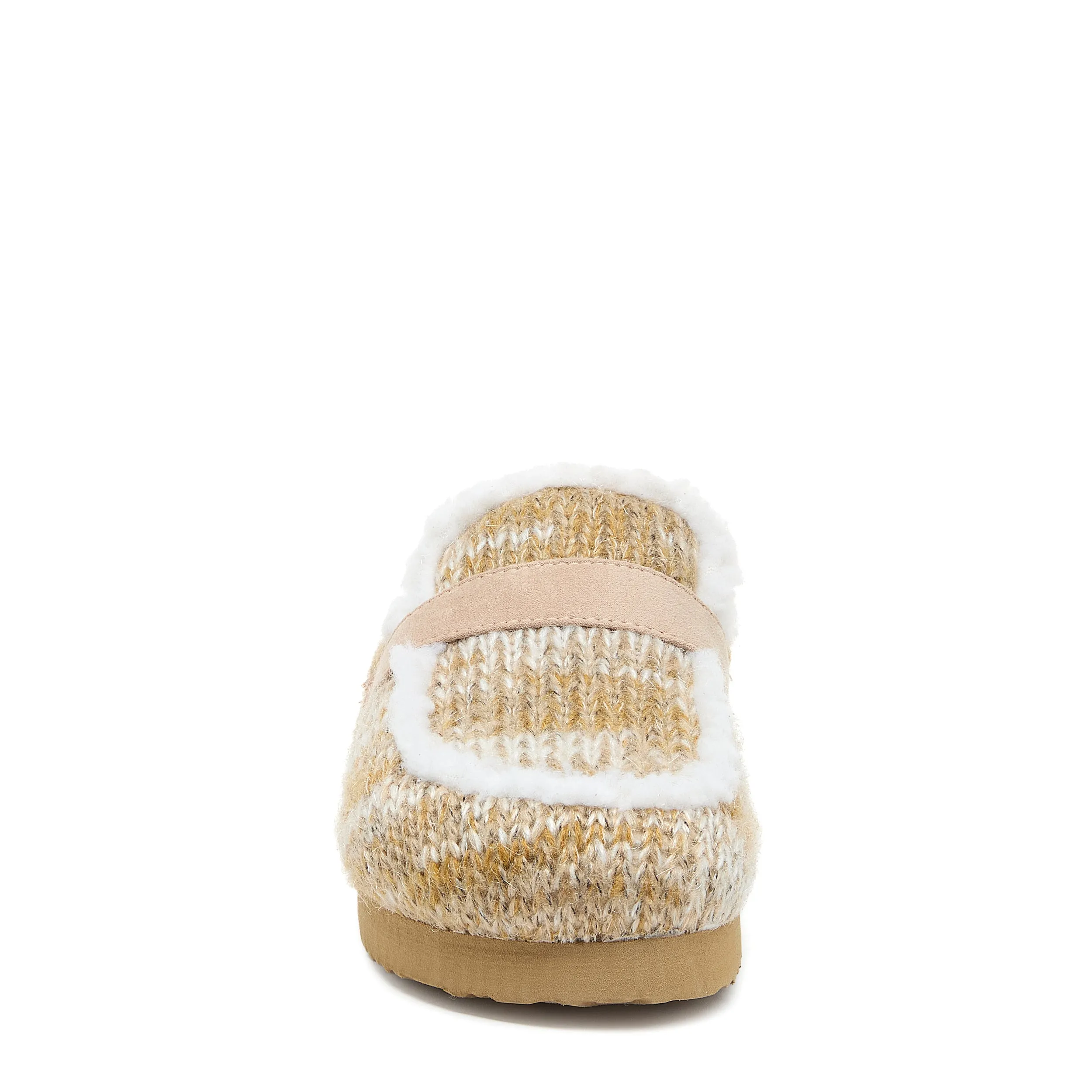 Artic Tan Shearling Mule