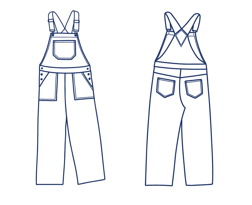 Atelier Jupe Elsie Dungarees