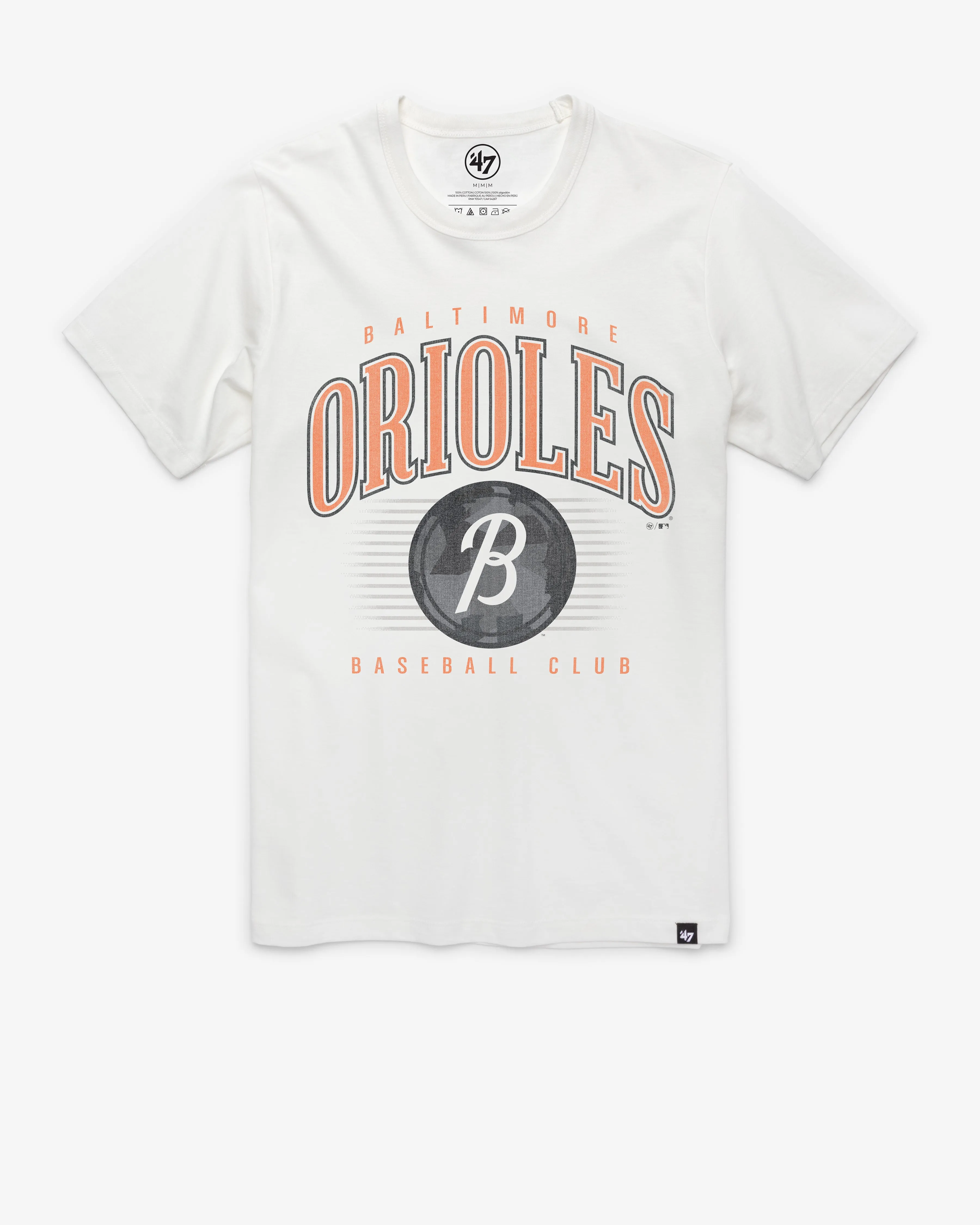 BALTIMORE ORIOLES CITY CONNECT DOUBLE HEADER '47 FRANKLIN TEE