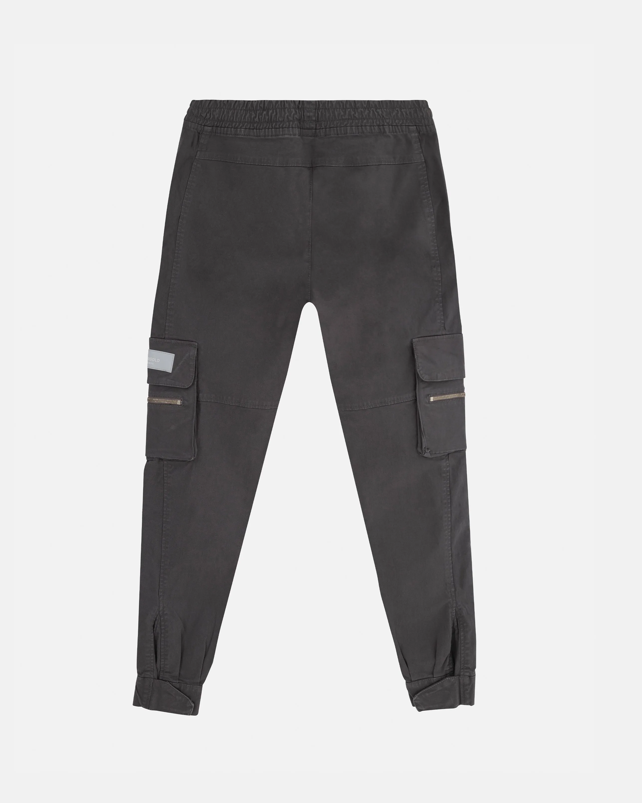 Basics Slim Cargo Pants Silver