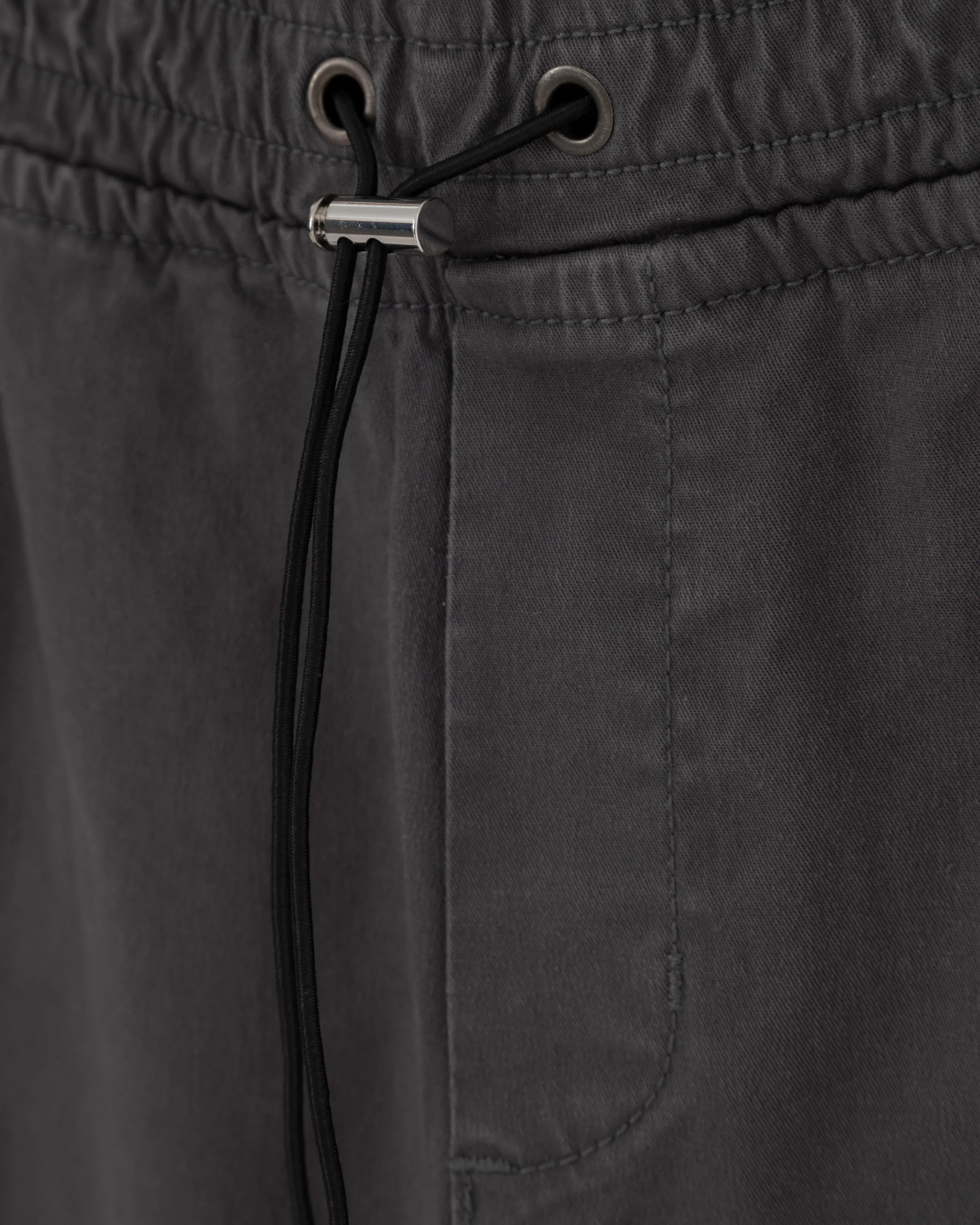 Basics Slim Cargo Pants Silver