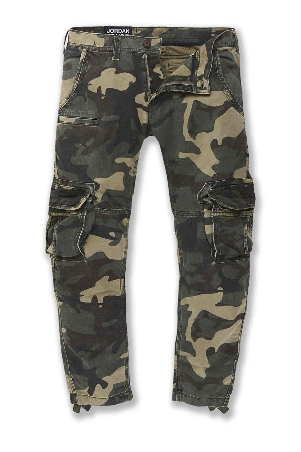 Big Men's Xavier OG Camo Cargo Pants (Woodland)