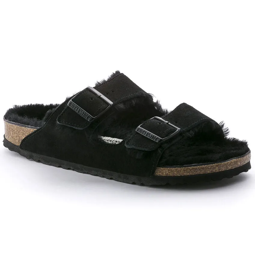 Birkenstock Women's Arizona Shearling Black