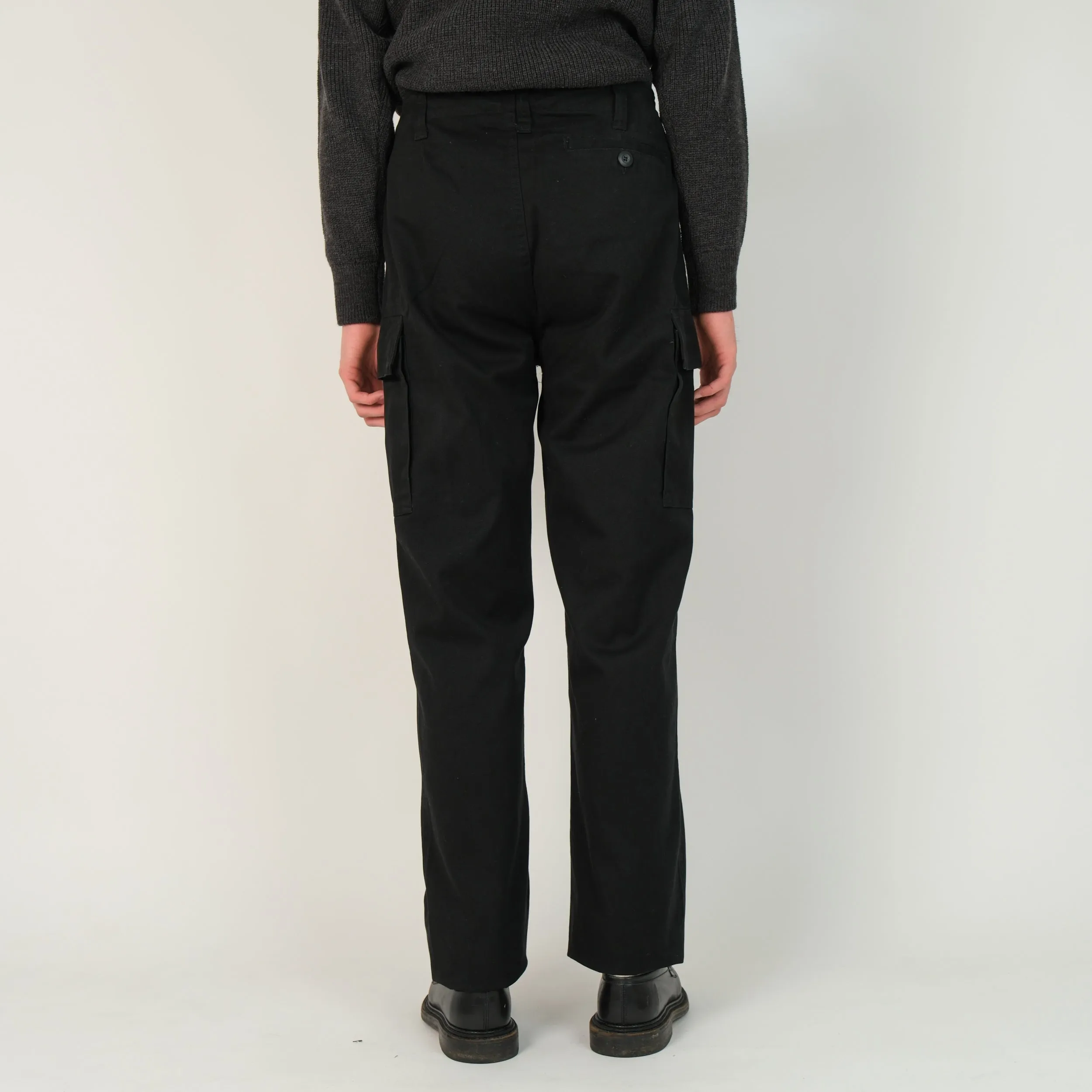 BLACK BDU MOLESKINE PANTS