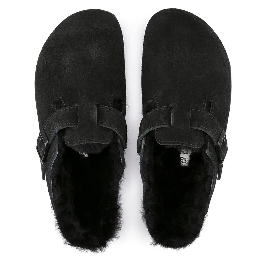 BOSTON SHEARLING  - 259881 - BLACK SHEARLING