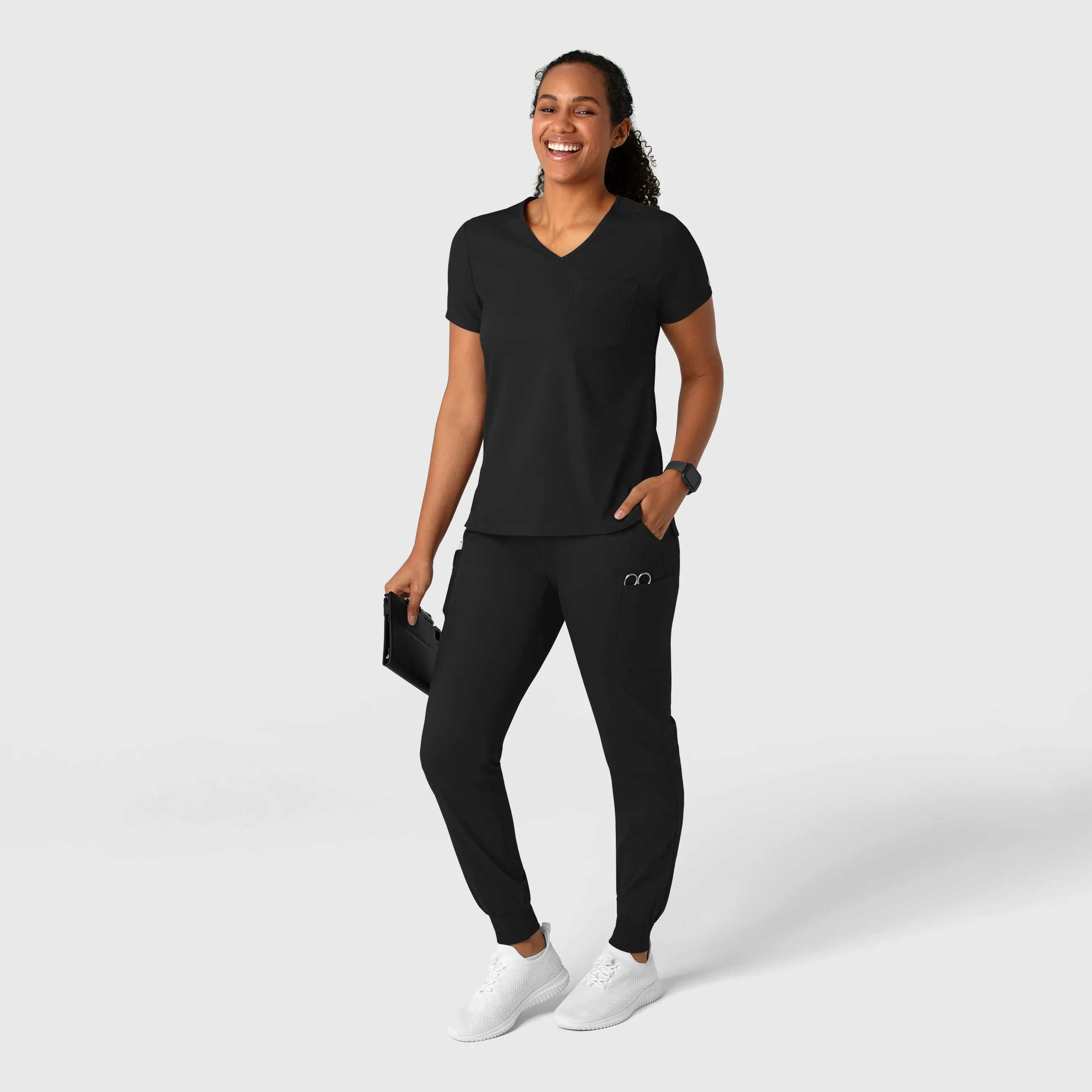 Boundless Women's Jogger Scrub Pant - Black