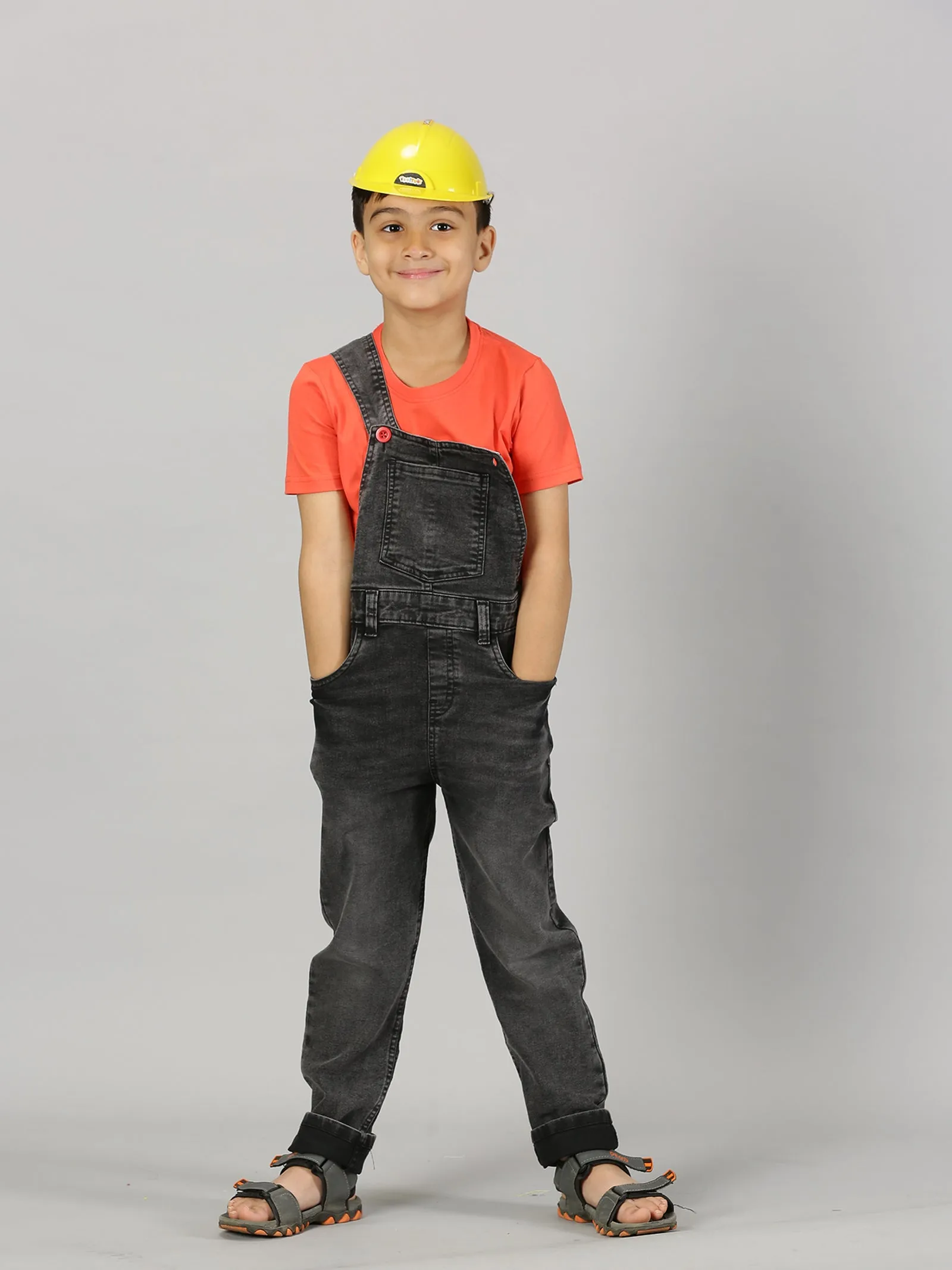 Boys Denim Dungaree Pant