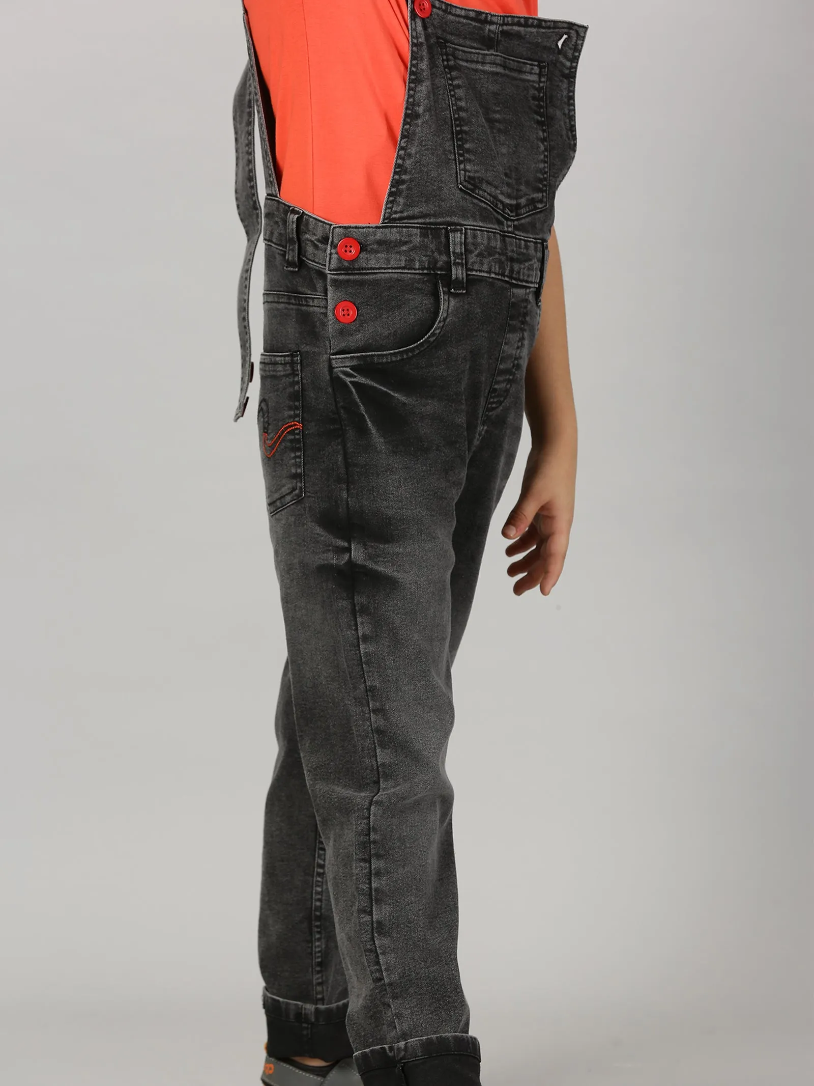 Boys Denim Dungaree Pant