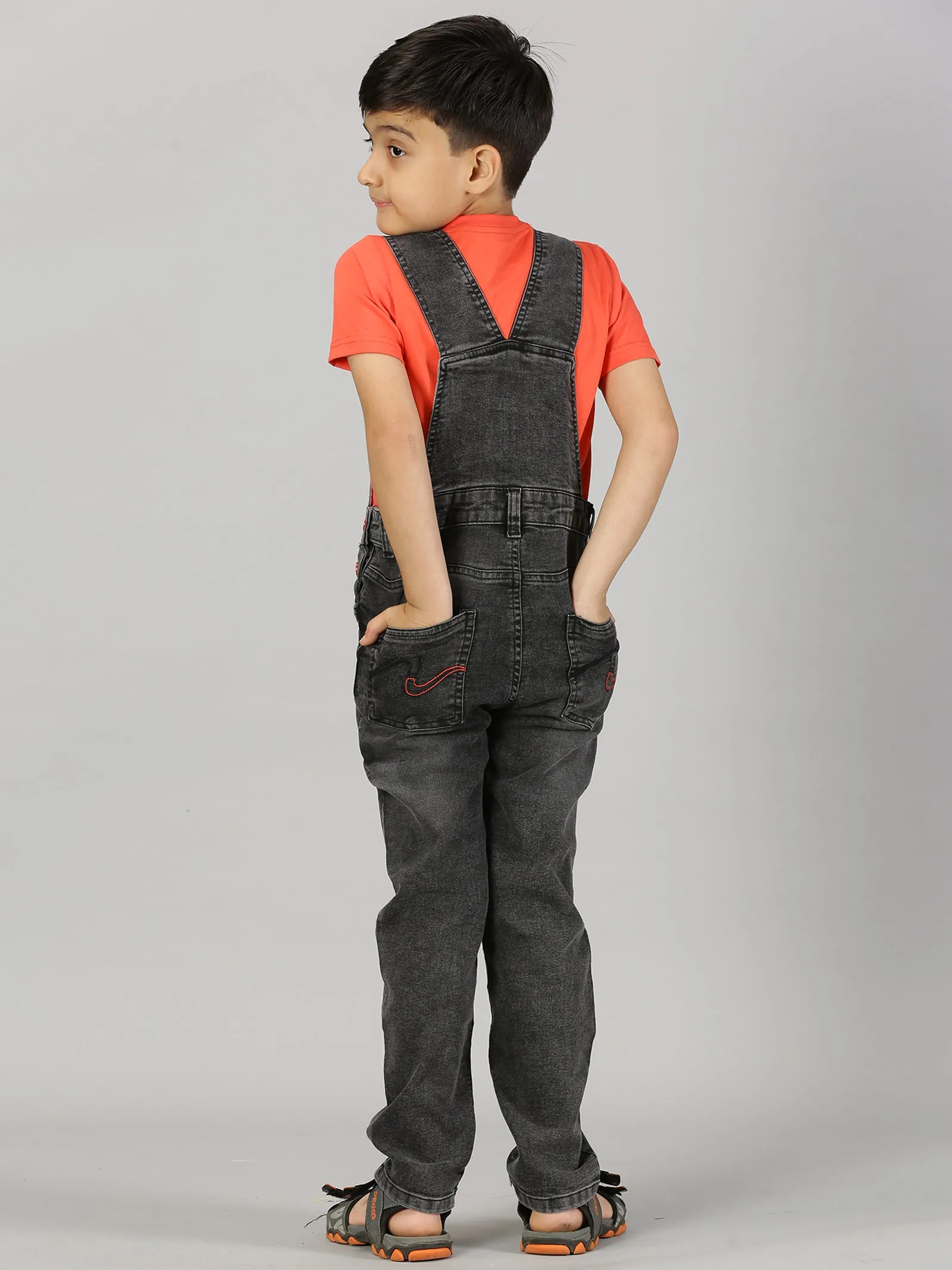 Boys Denim Dungaree Pant