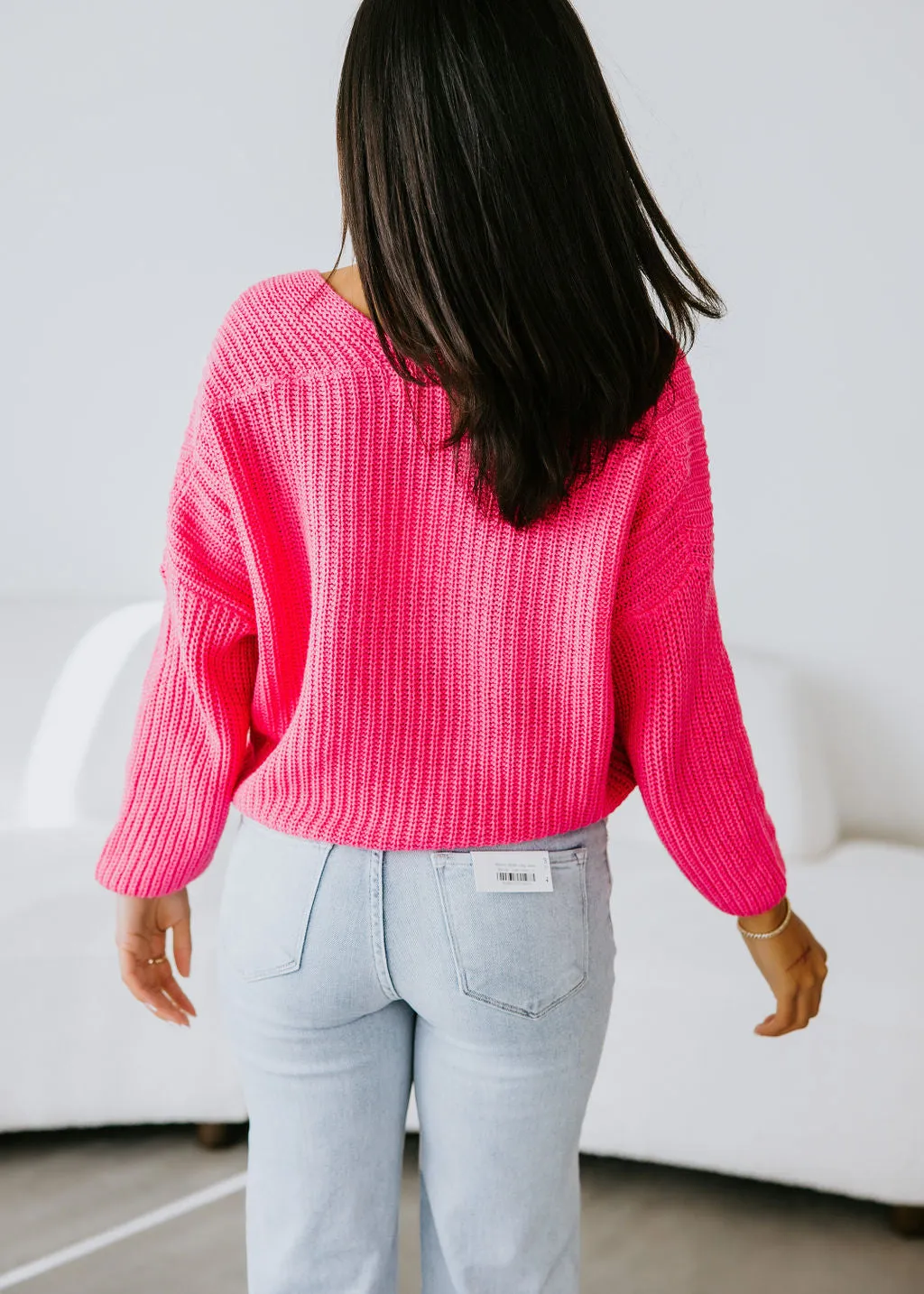 Bright Future V-Neck Sweater