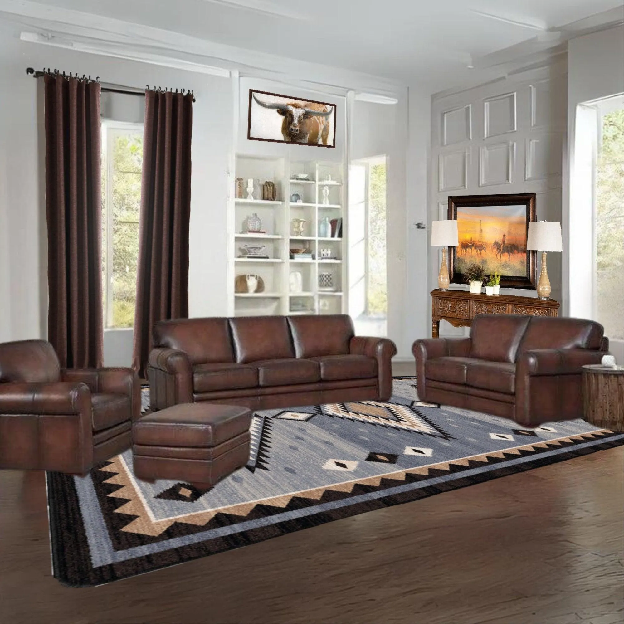 Brooks Leather Sofa