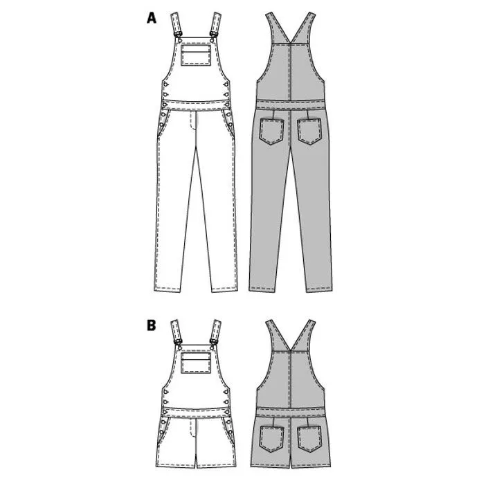 Burda Overalls/Dungarees 6599