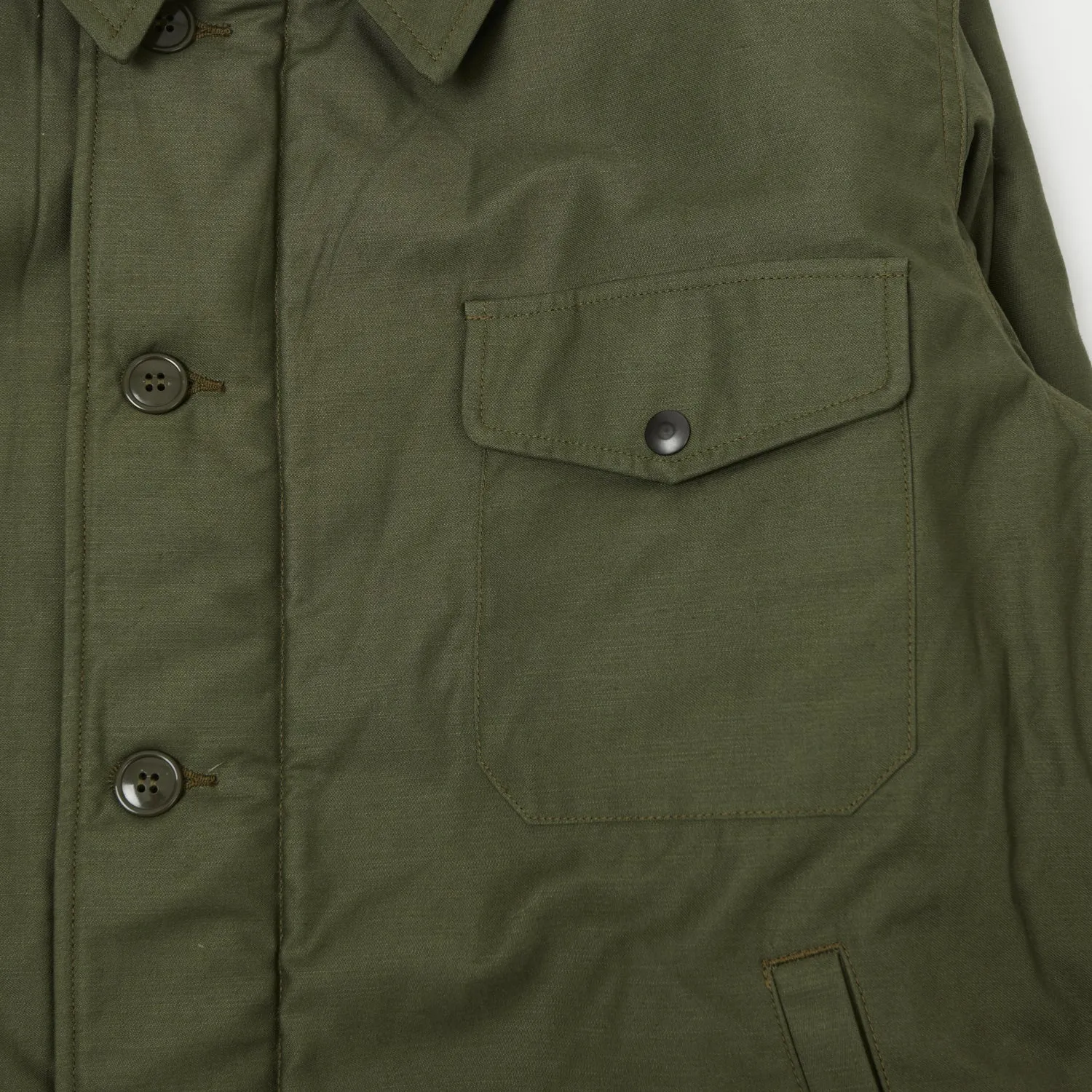 Buzz Rickson's Type A-2 Cold Weather Deck Jacket - Olive