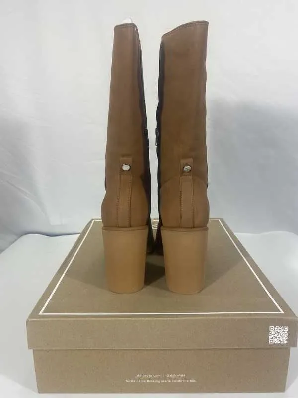 CADDIE PLUSH BOOTS PRALINE NUBUCK - re:vita