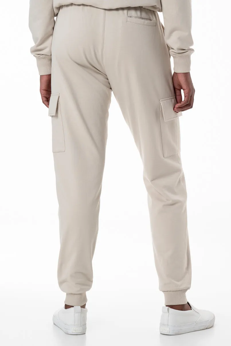 Cargo Track Pants _ 145608 _ Stone