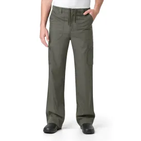 Carhartt Ripstop Men's Boot Cut 8-Pocket Cargo Scrub Pant - Olive