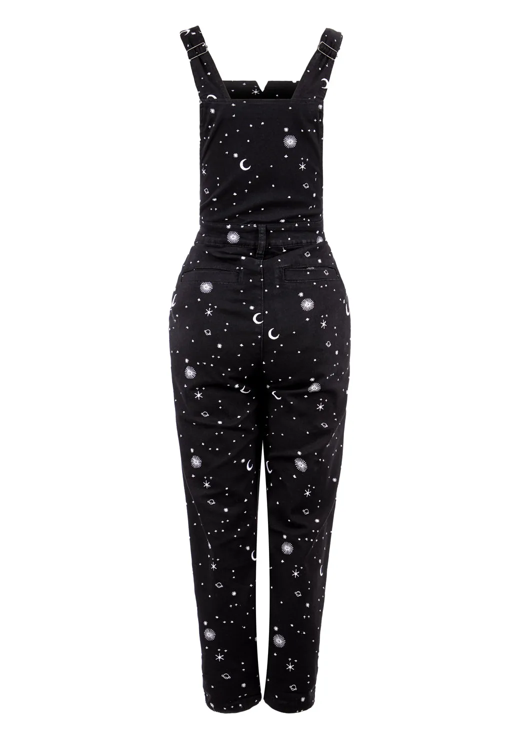 CELESTIAL EMBROIDERED DUNGAREES