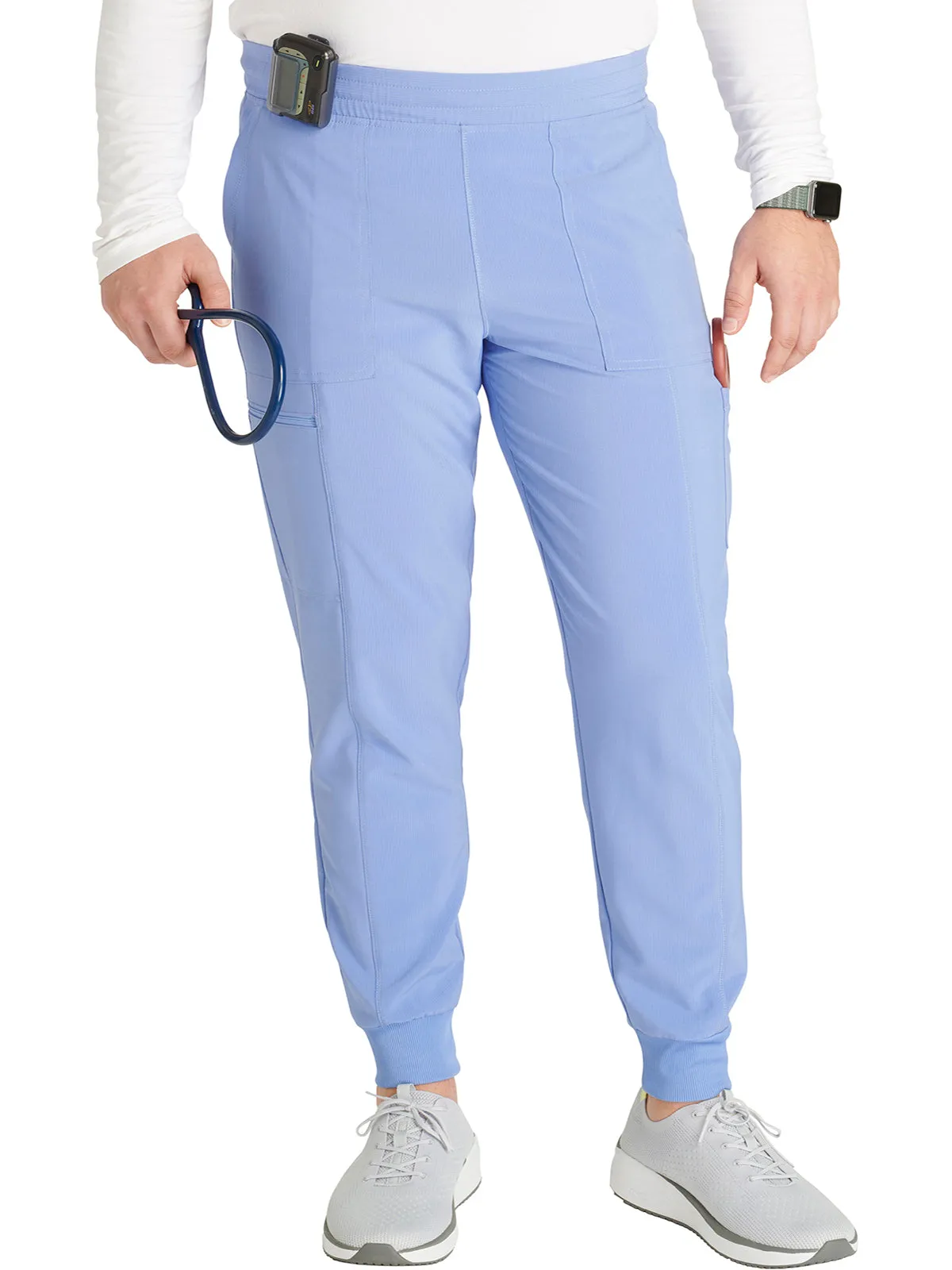 Cherokee -  Men's Mid Rise Jogger Scrub Pant