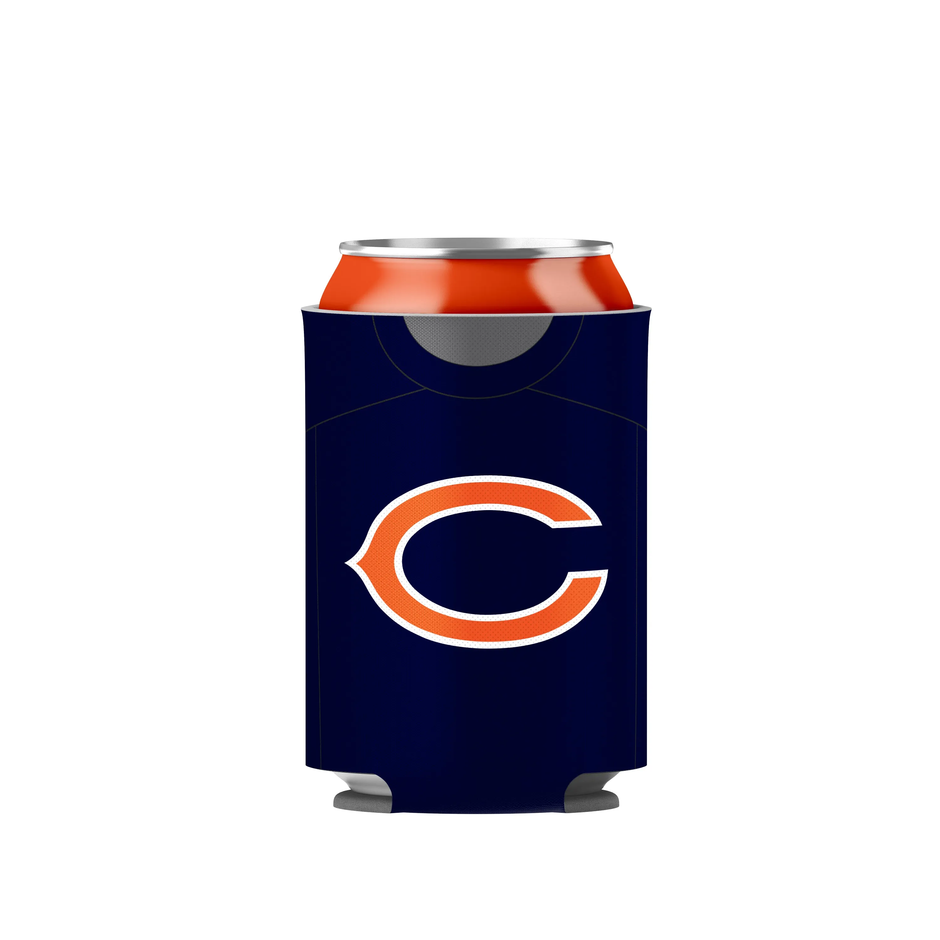 Chicago Bears Primary Current Logo NFL Football Reversible Can Cooler