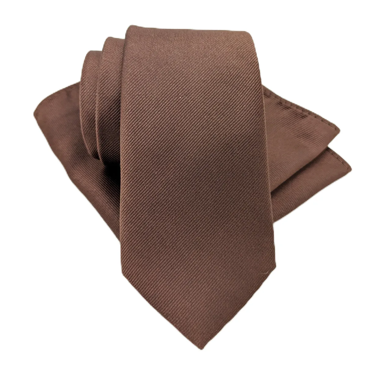 Chocolate Silk Pocket Square