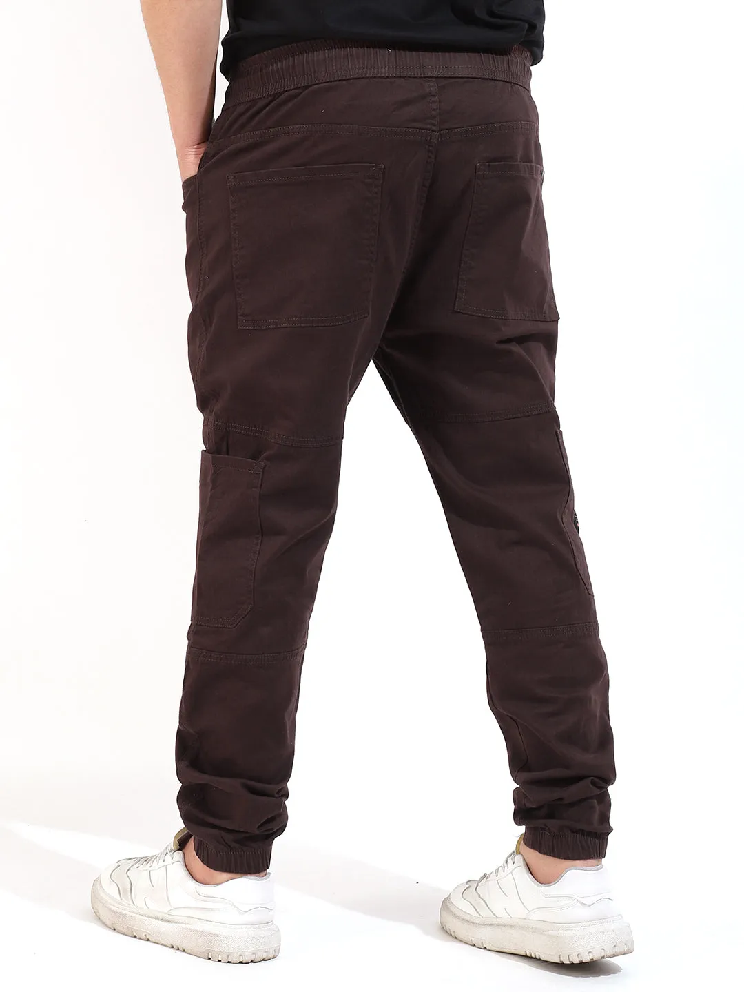 Dark Brown Cotton Cargo