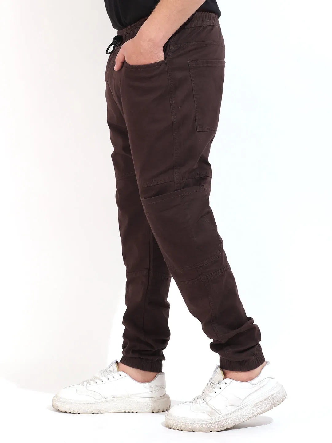 Dark Brown Cotton Cargo