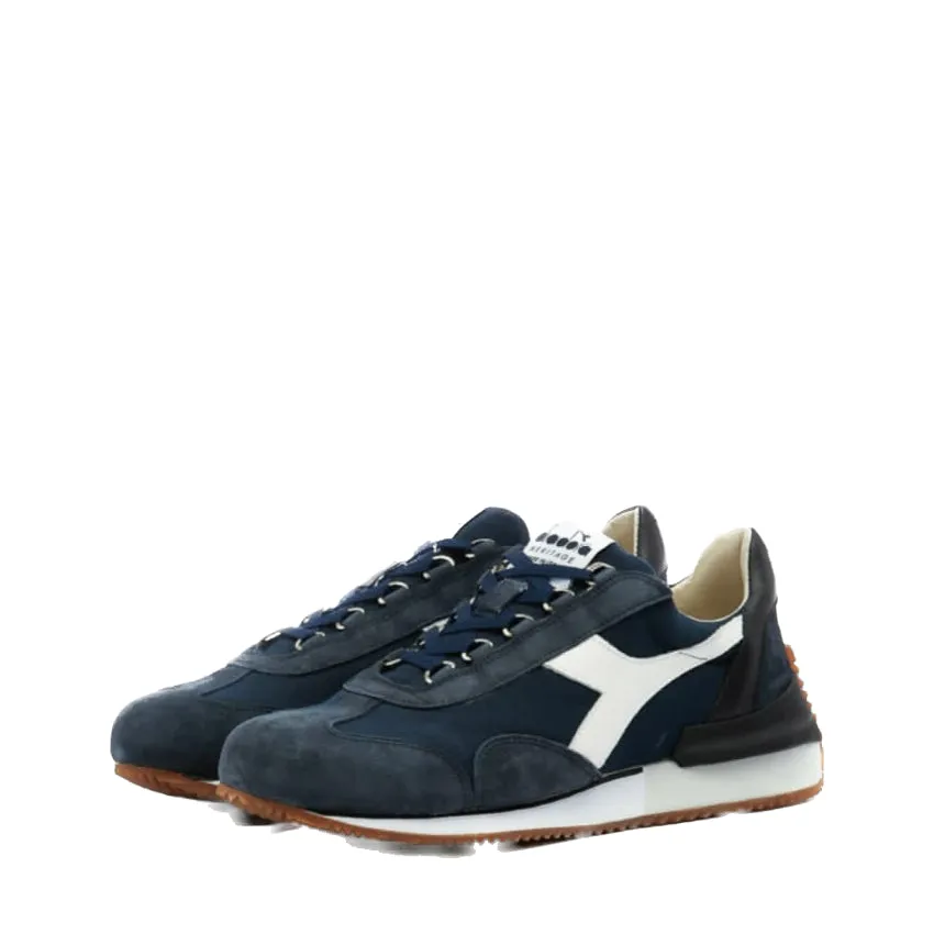 DIADORA HERITAGE SNEAKERS EQUIPE MAD ITALIA 201.177158 01 60065 BLU DENIM