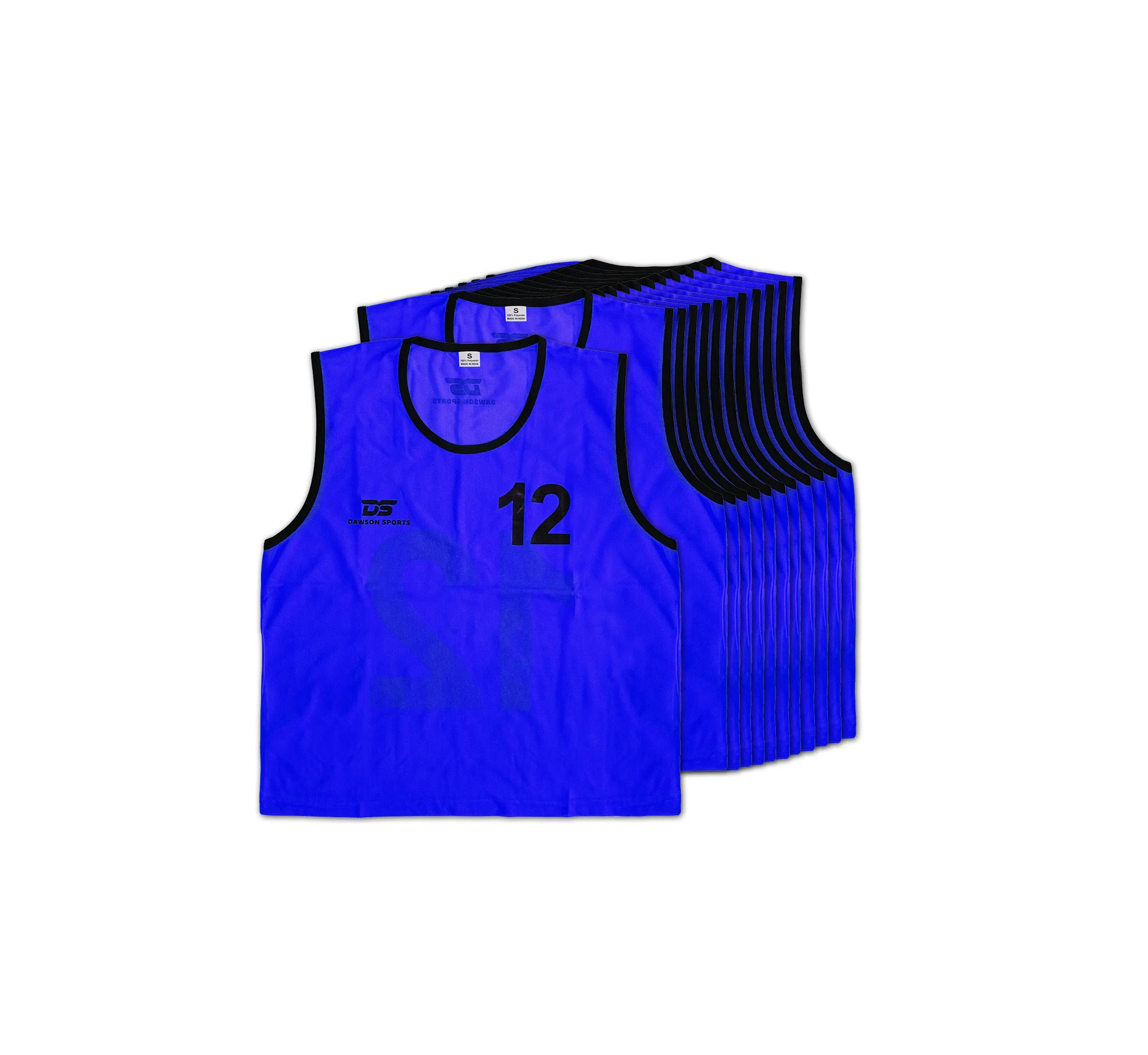 DS Numbered Mesh Bibs (Set of 12)