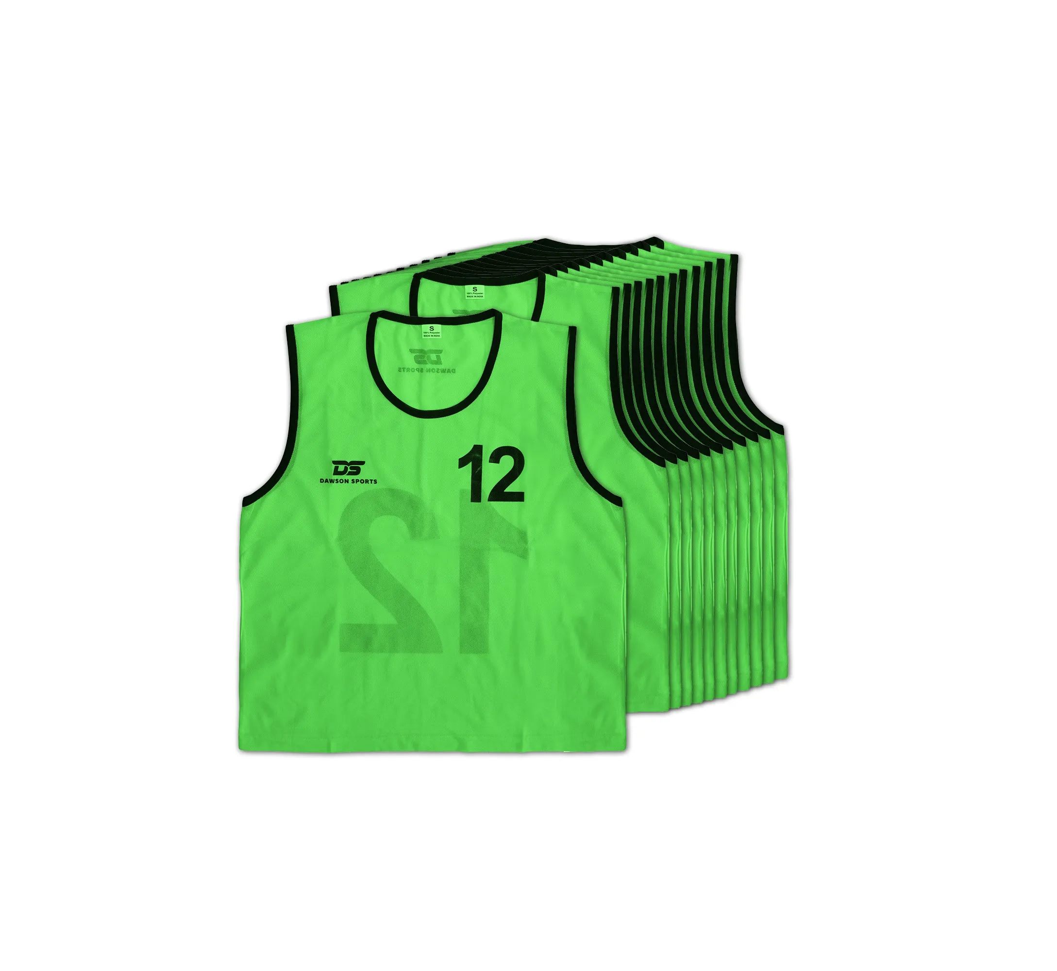 DS Numbered Mesh Bibs (Set of 12)