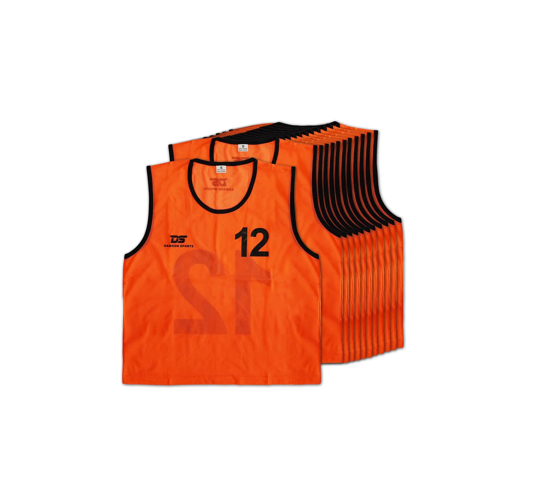 DS Numbered Mesh Bibs (Set of 12)