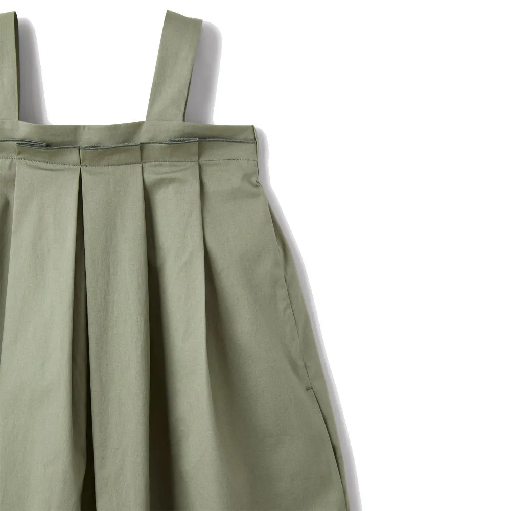 Dungarees Pleated Playsuit