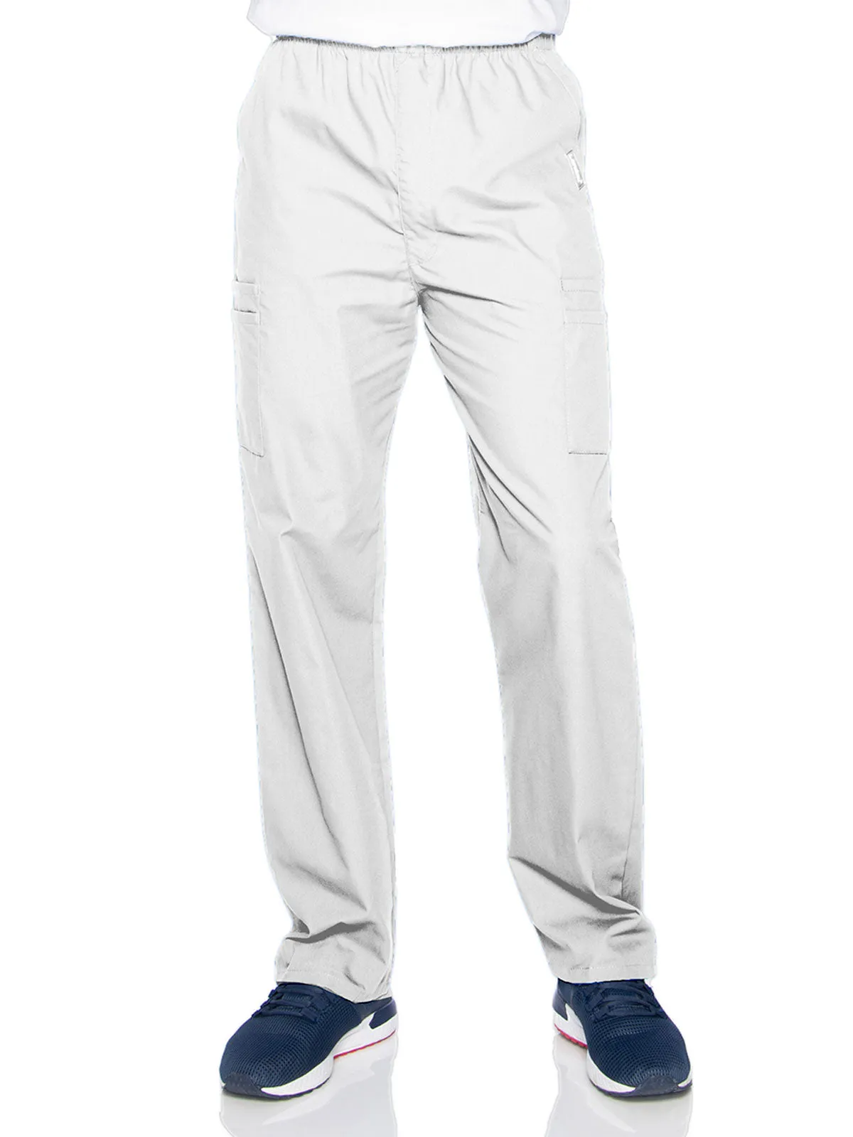 Essentials - Men's Straight-Leg Cargo Scrub Pants [3]