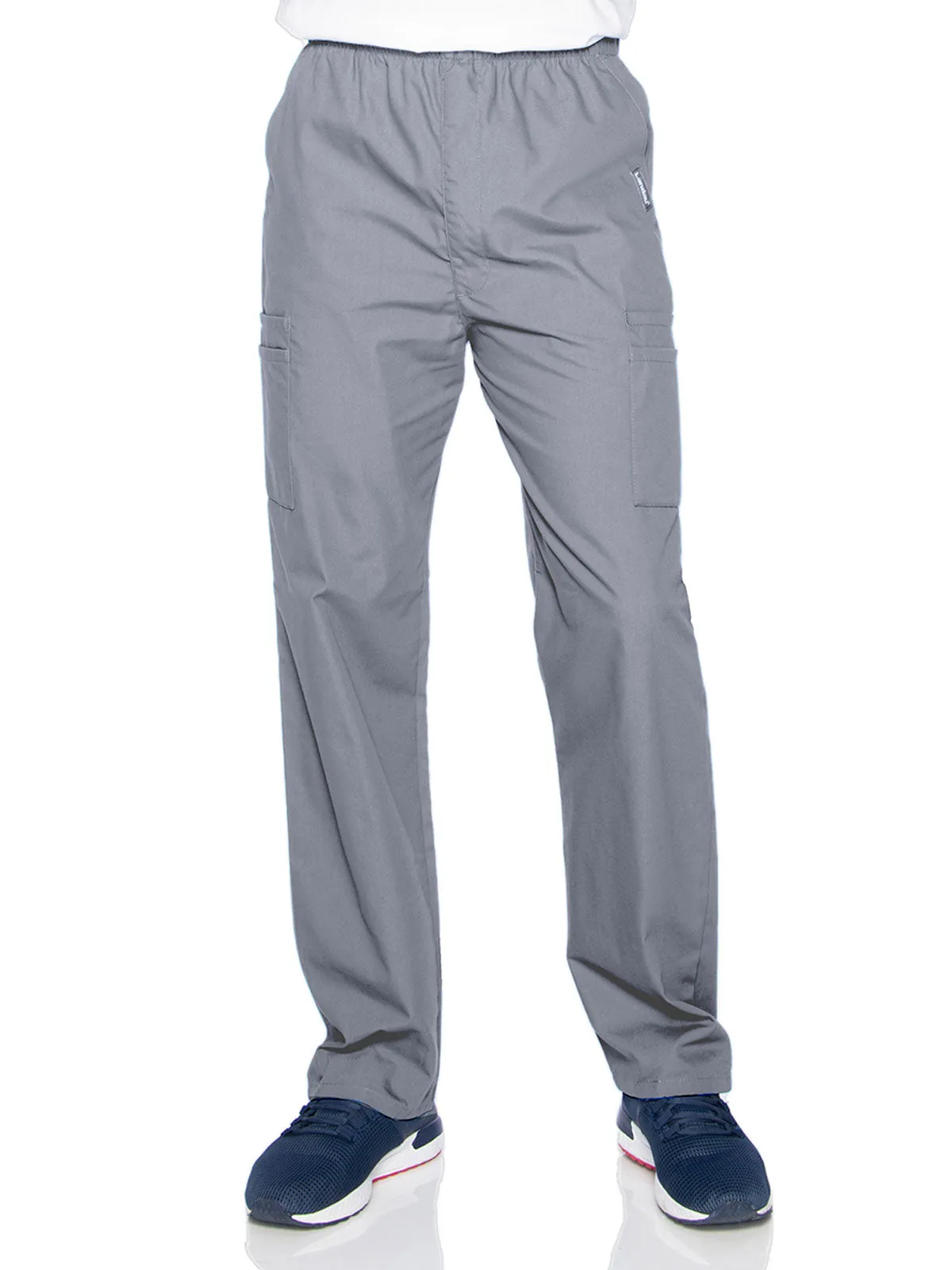 Essentials - Men's Straight-Leg Cargo Scrub Pants [3]