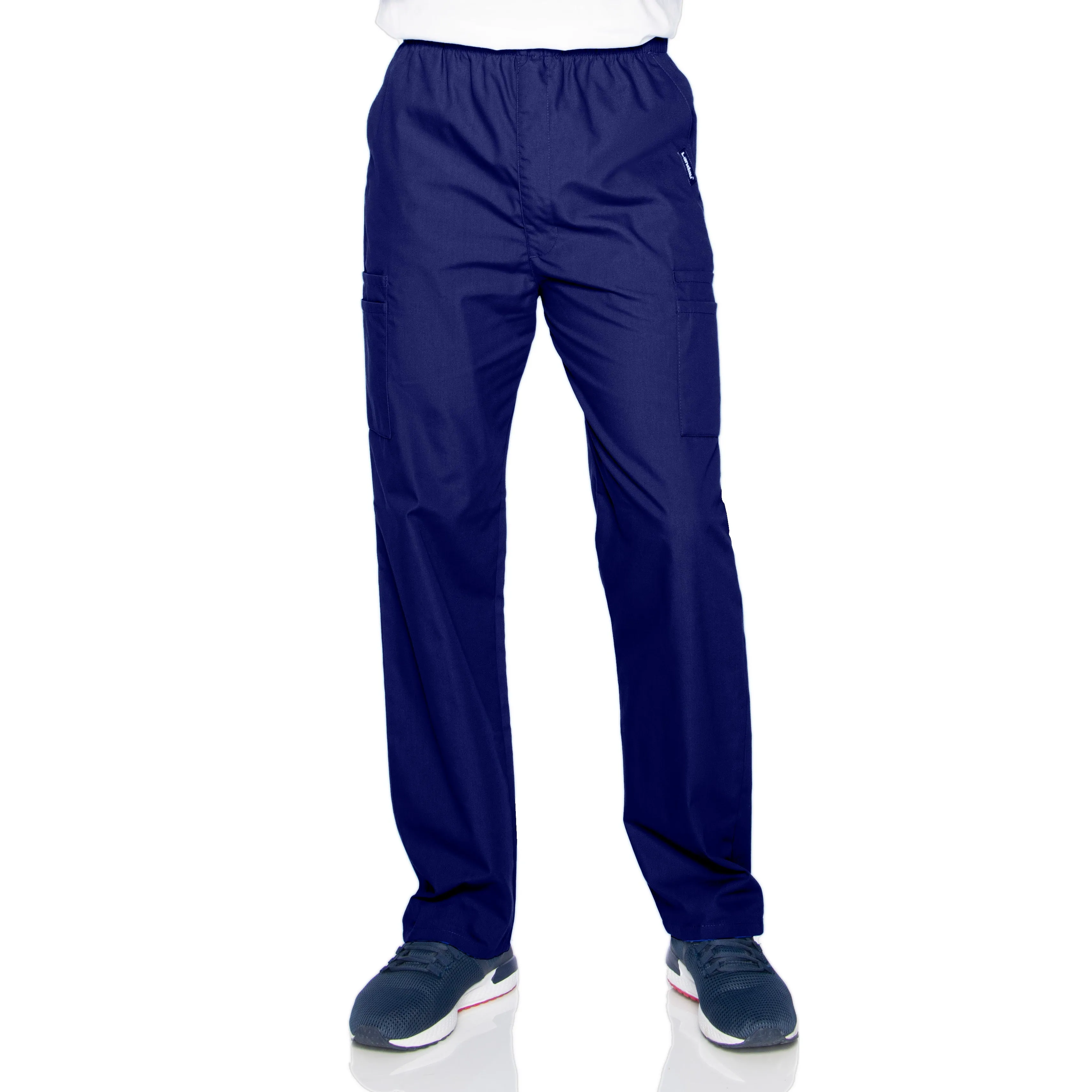 Essentials - Men's Straight-Leg Cargo Scrub Pants [3]