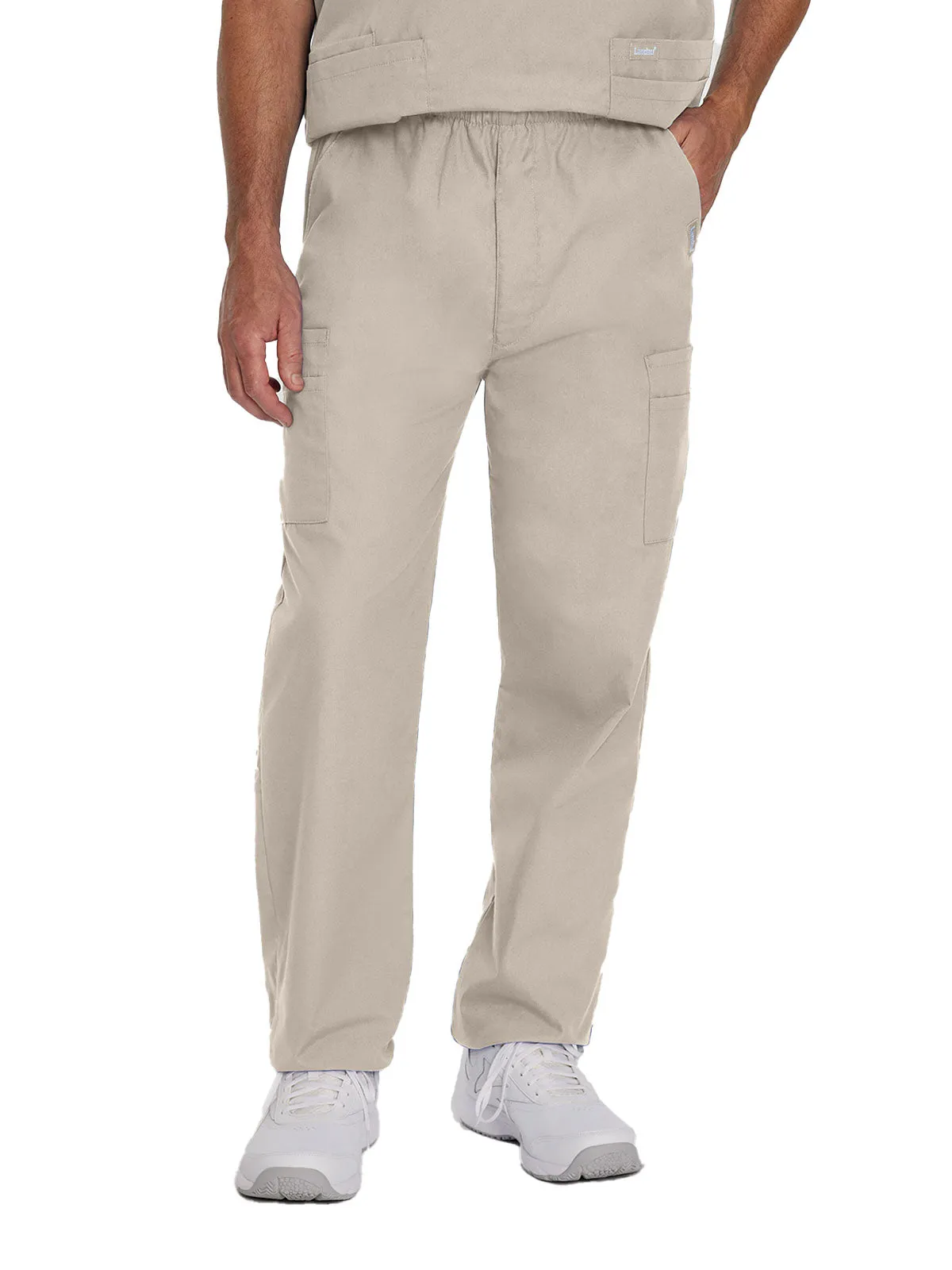 Essentials - Men's Straight-Leg Cargo Scrub Pants [3]