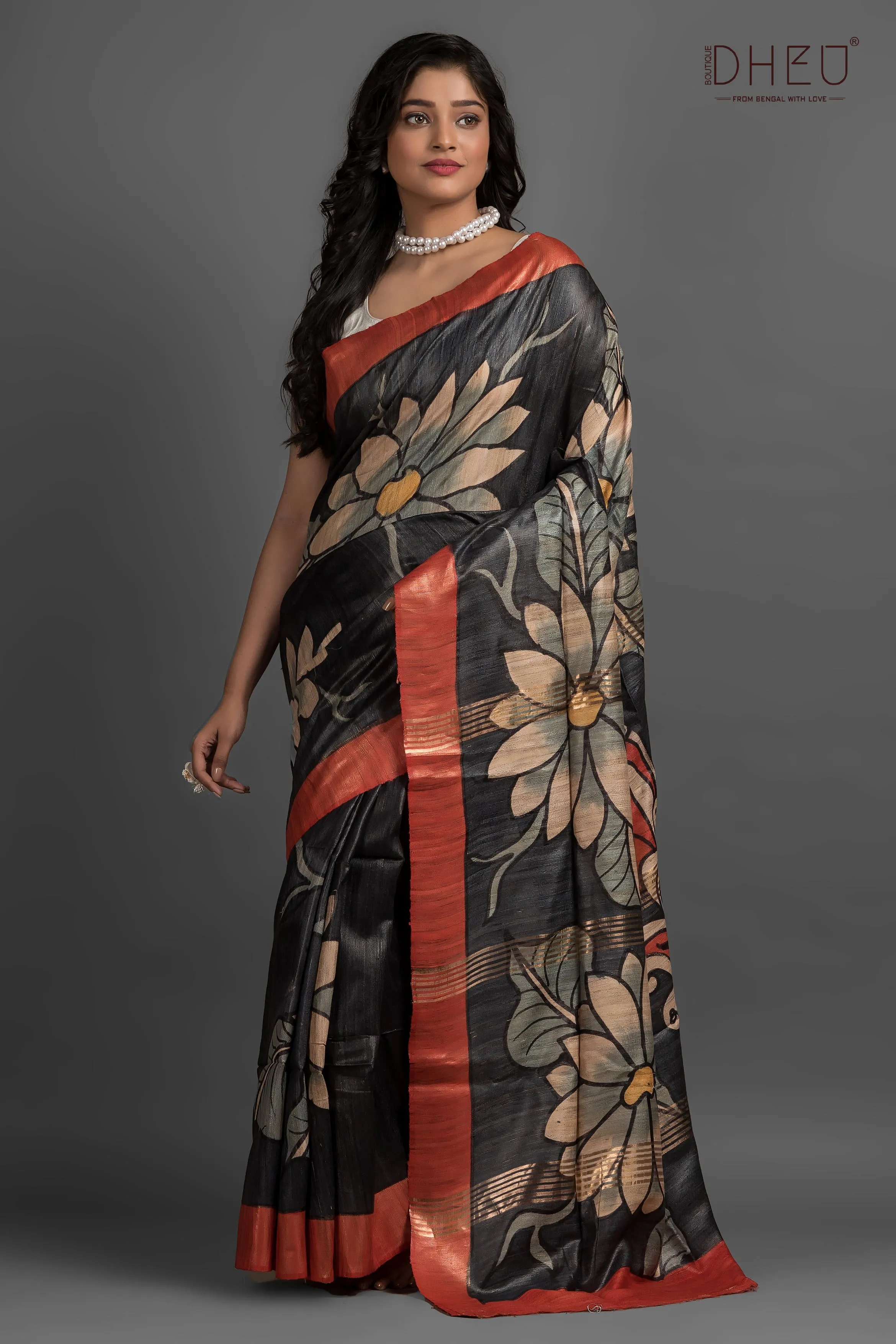 Exclusive Ghicha Silk Saree