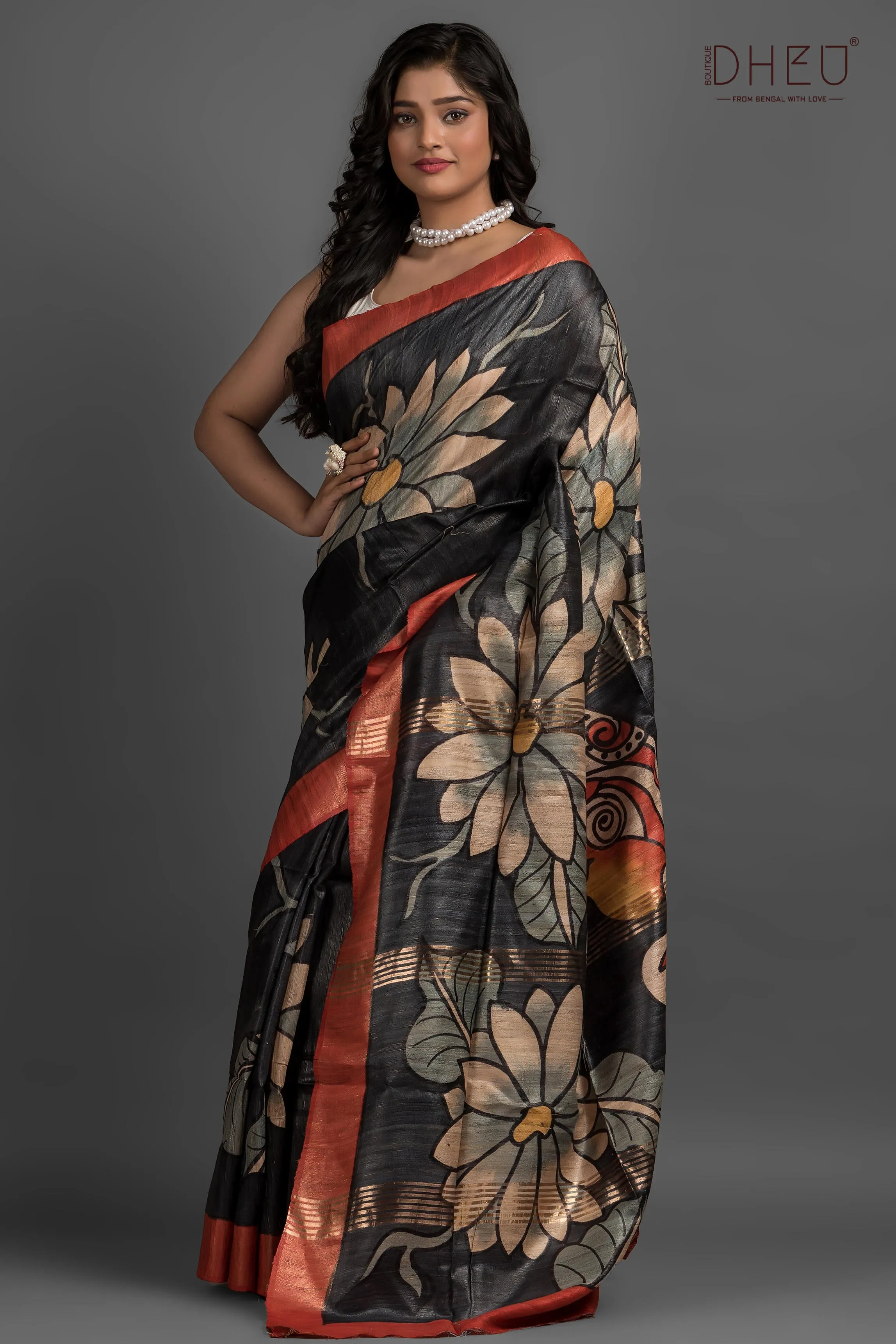 Exclusive Ghicha Silk Saree