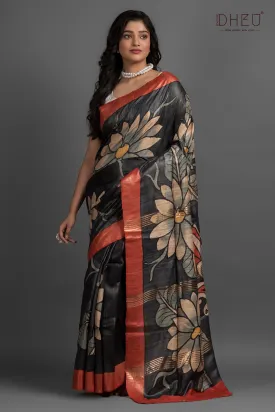 Exclusive Ghicha Silk Saree