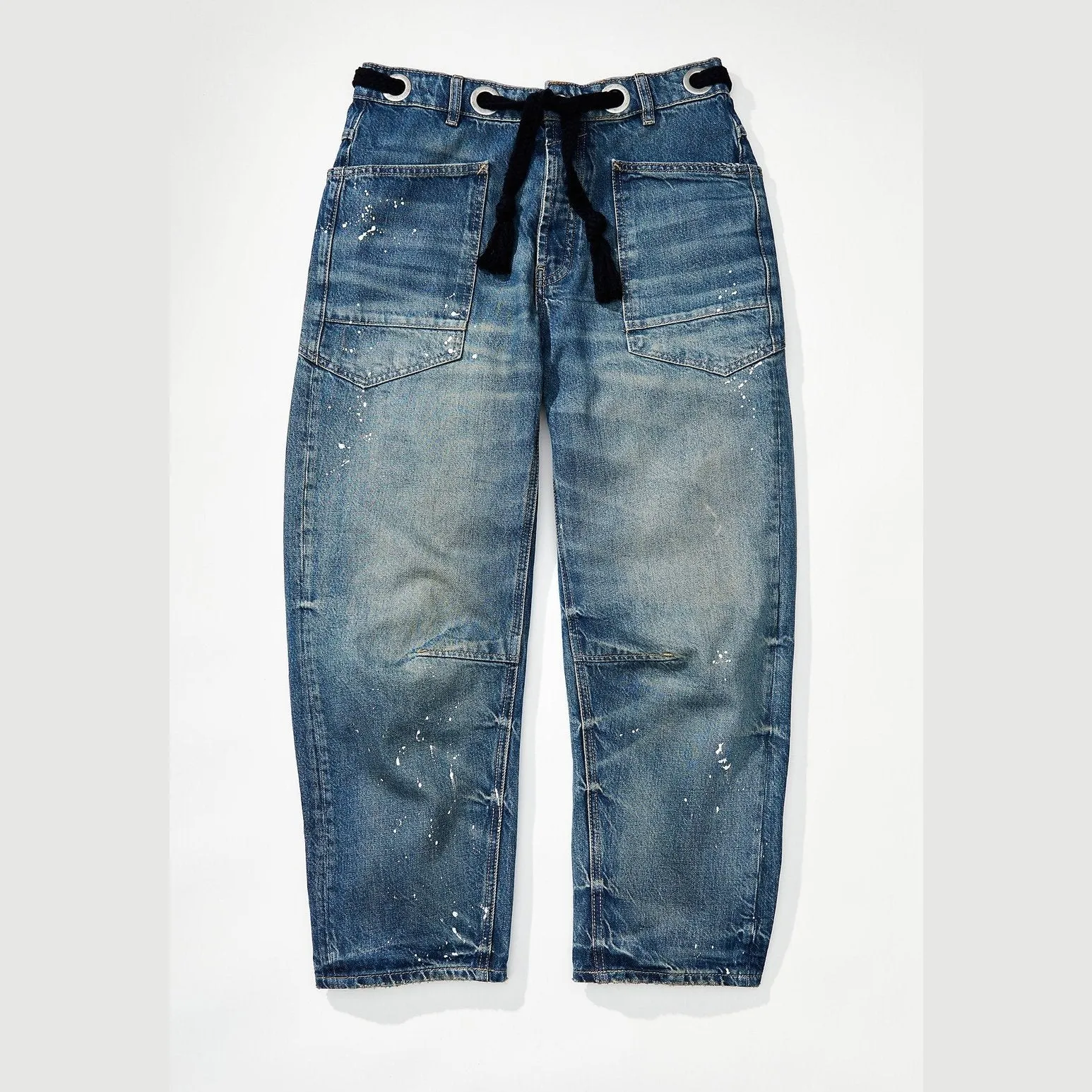 Free People Moxi Pull-on Barrel Jean