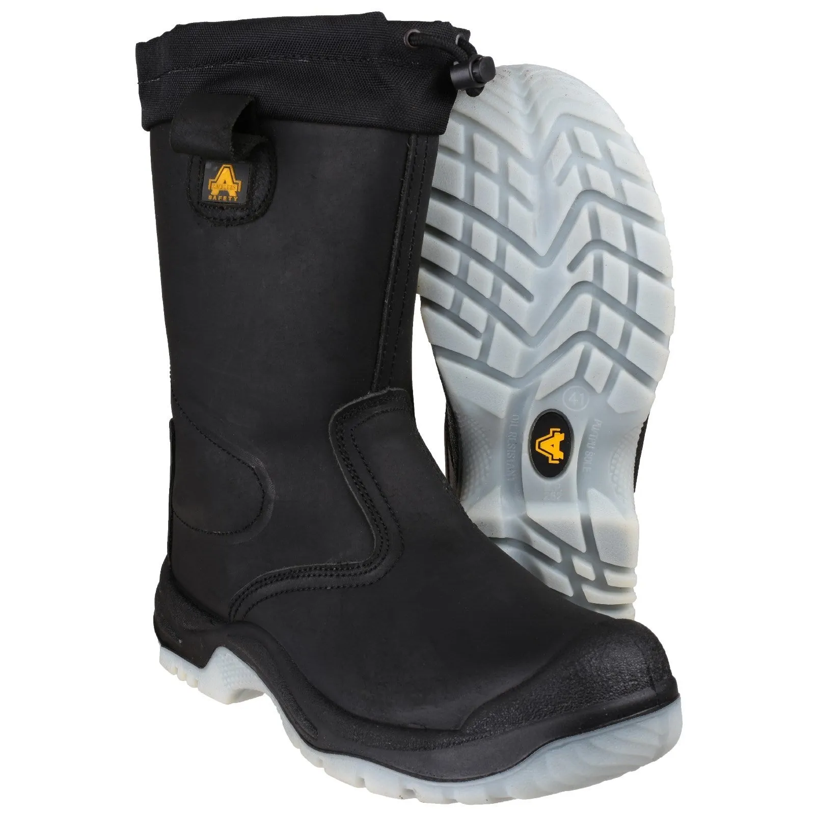 FS209 Water Resistant Pull On Safety Rigger Boot