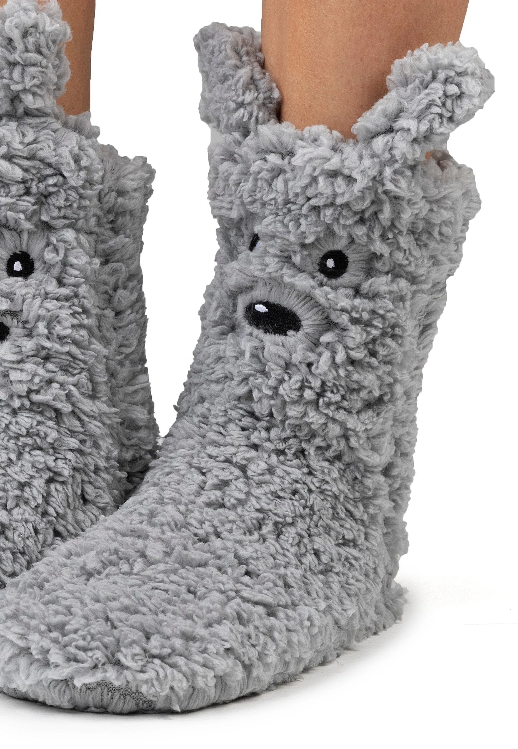 Furry Animal Barefoot Socks (Vuxna)