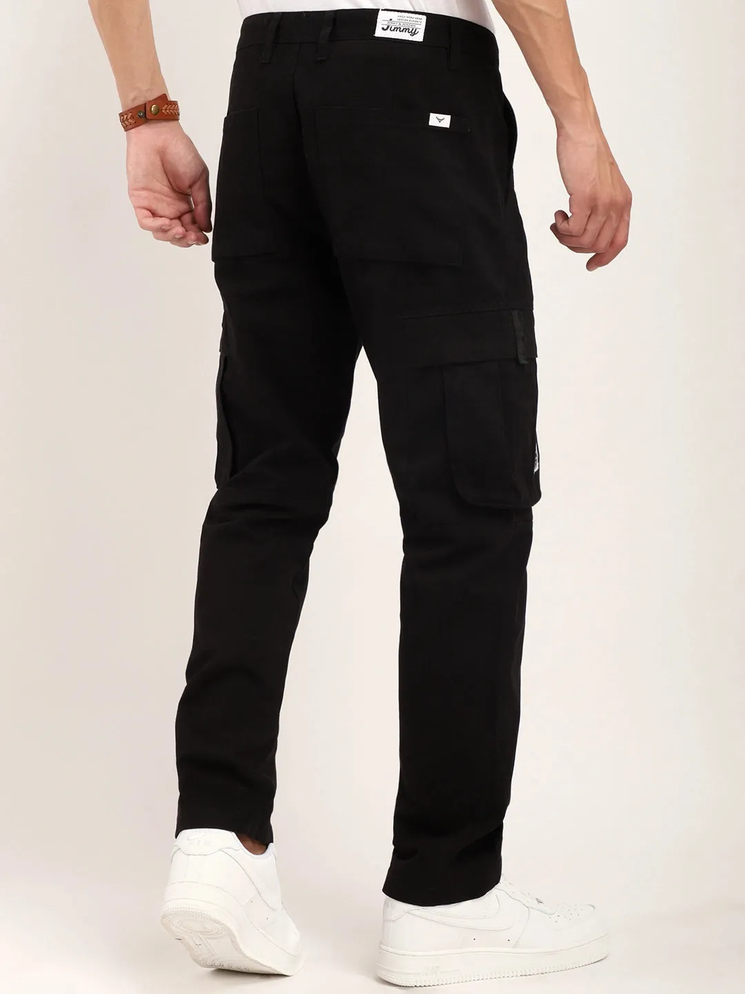 Guni Black Denim Cargo