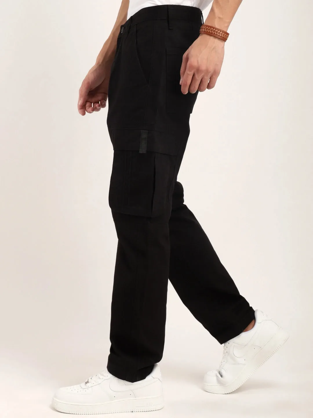 Guni Black Denim Cargo