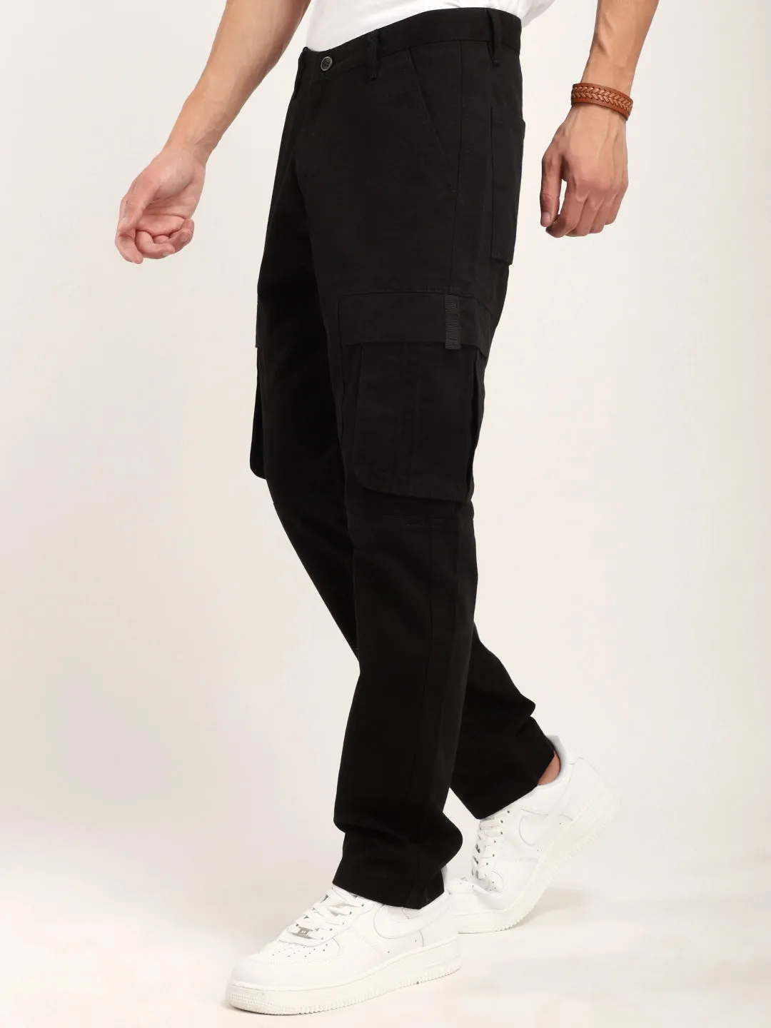 Guni Black Denim Cargo